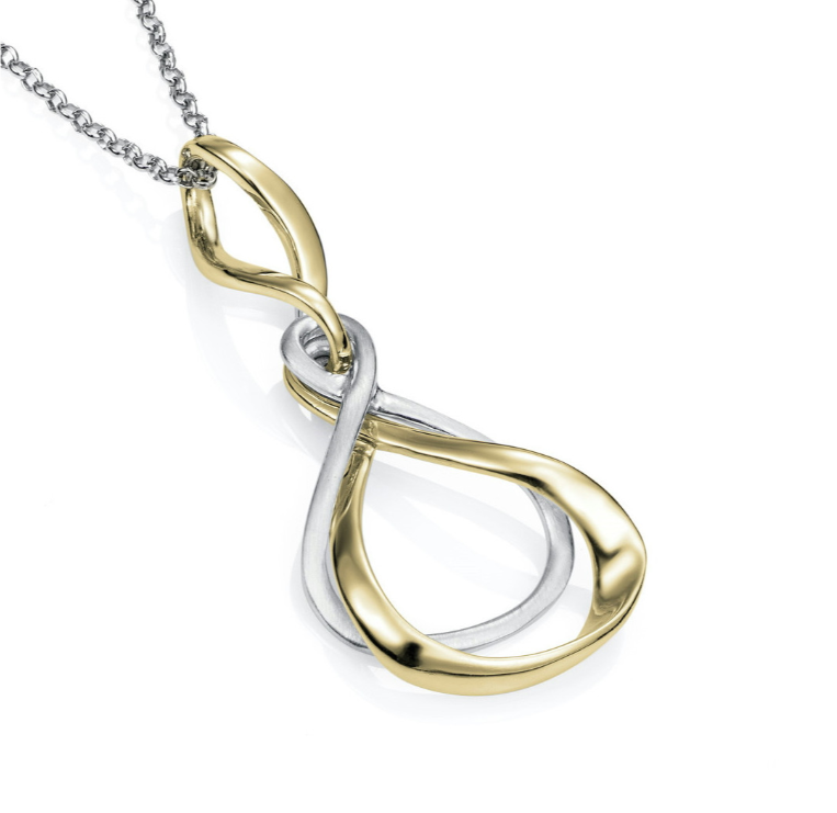 Sterling Silver &amp; Vermeil Pendant