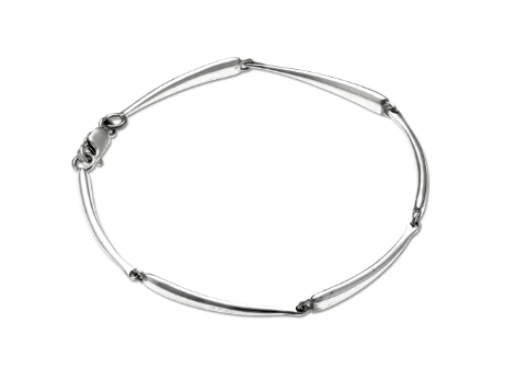 Sterling Silver Twig Bracelet