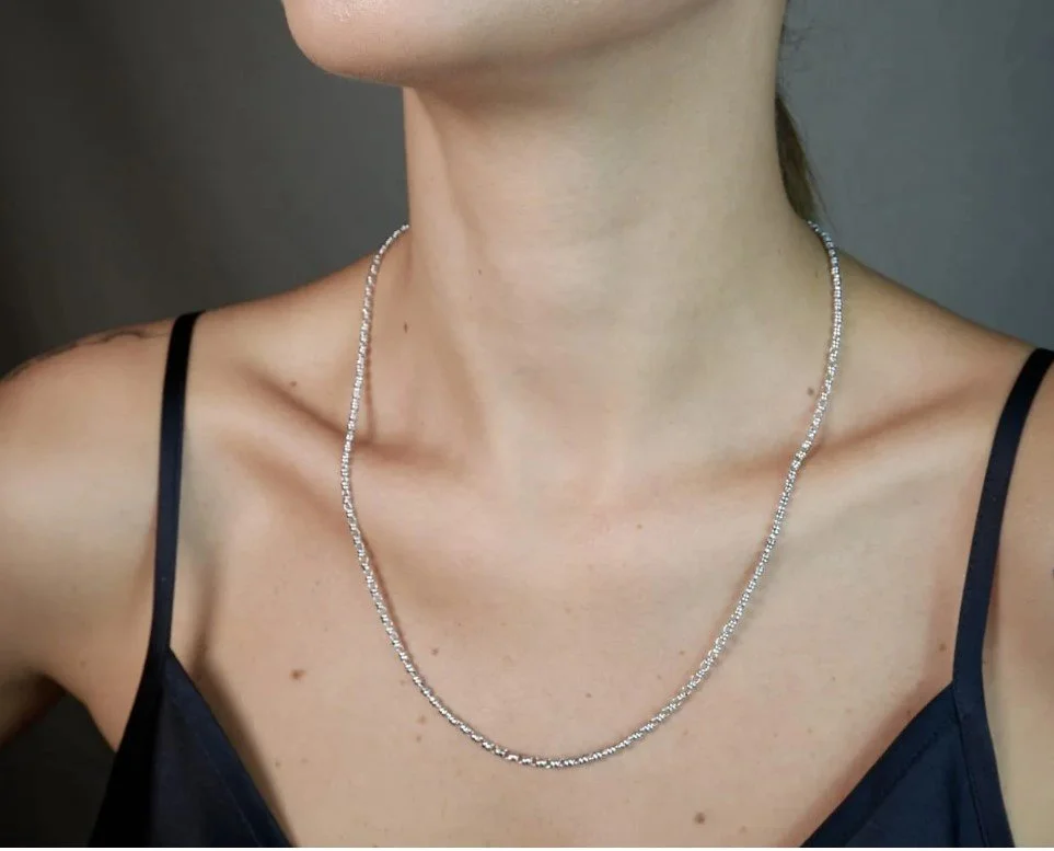 2mm Link Chain in Sterling Silver