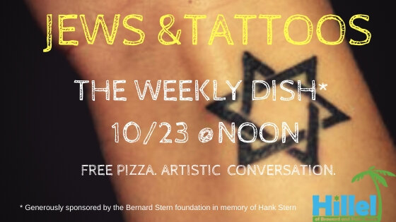 The Weekly Dish: Jews & Tattoos with Rabbi David Baum — Hillel of Broward  and Palm Beach