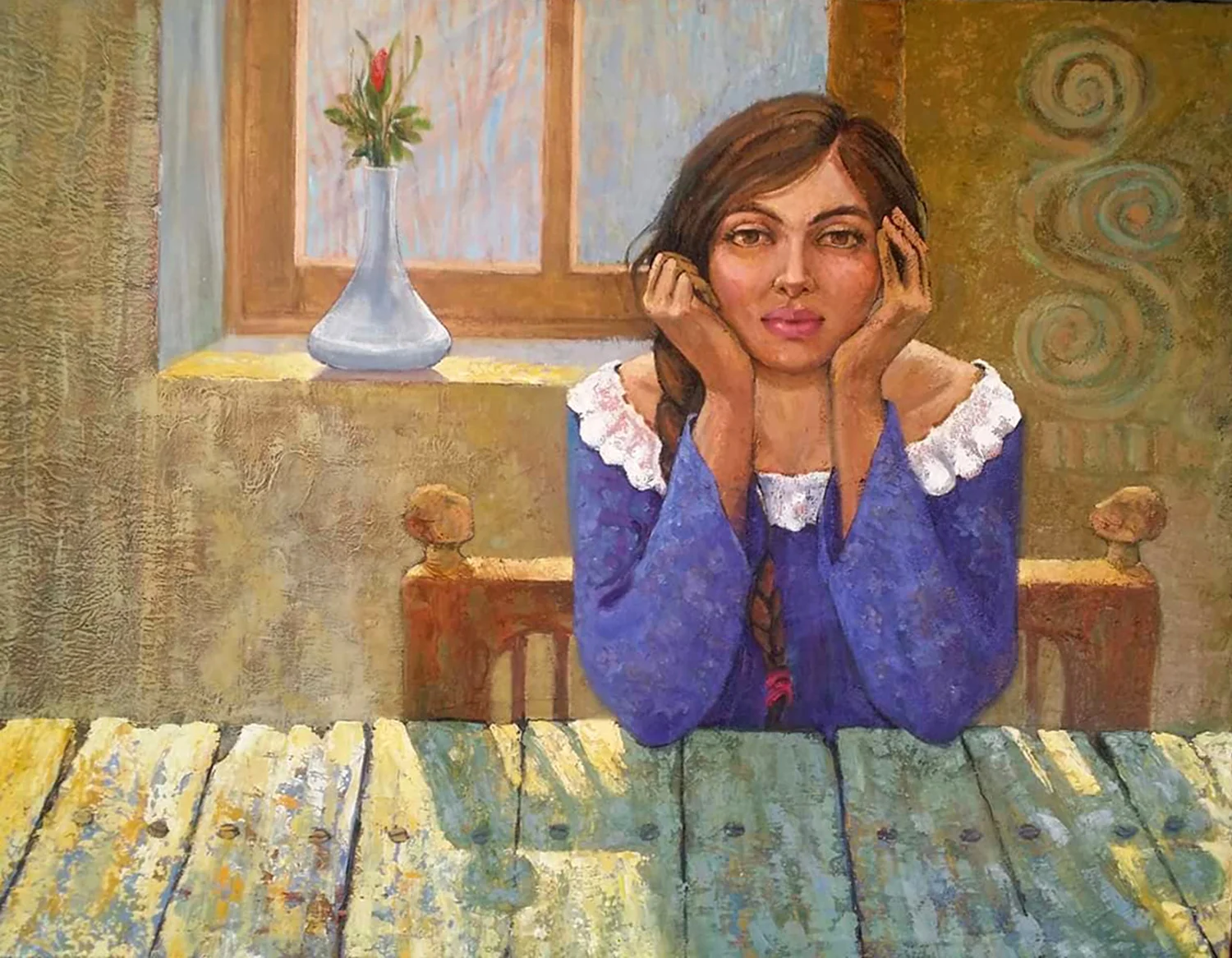 Untitled (Young Woman at Home)