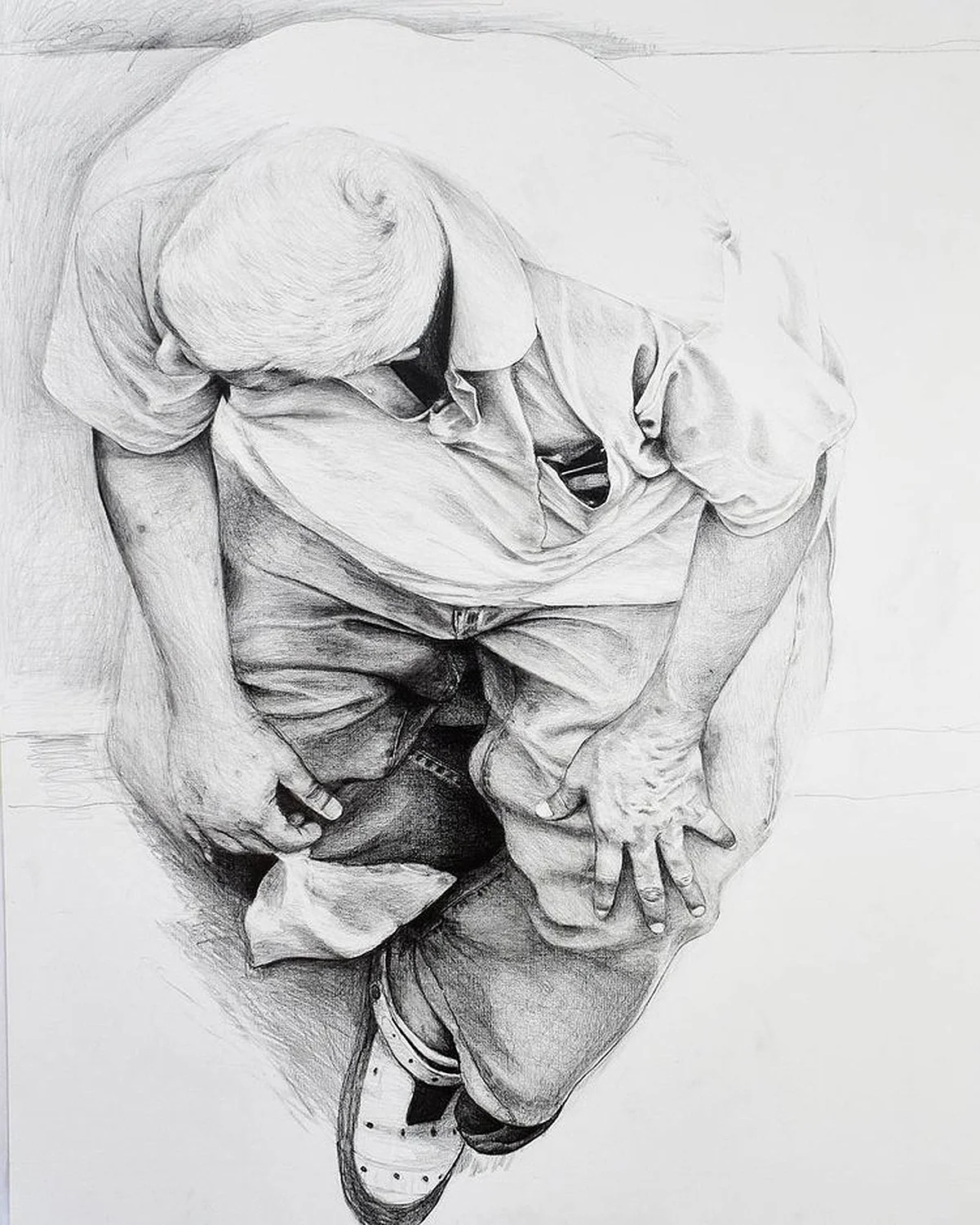 As Seen by the Birds—Seated Man (Right)