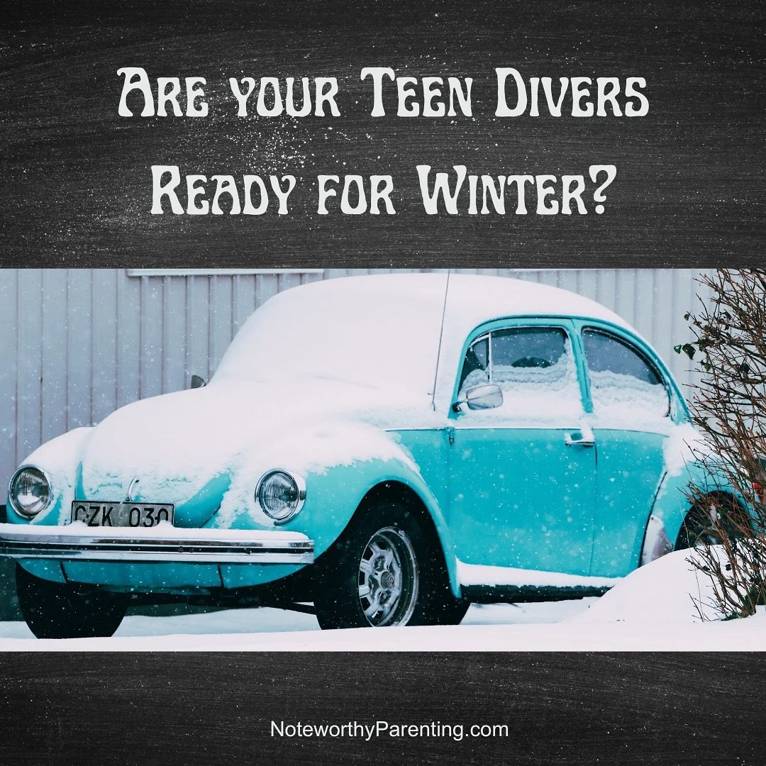 It&rsquo;s hard to be a new teen driver and also navigate winter driving conditions!

Here are a few tips to prepare the car and your kids as winter approaches!

What tips did I miss? Share your advice and comments below!

#noteworthyparenting #paren