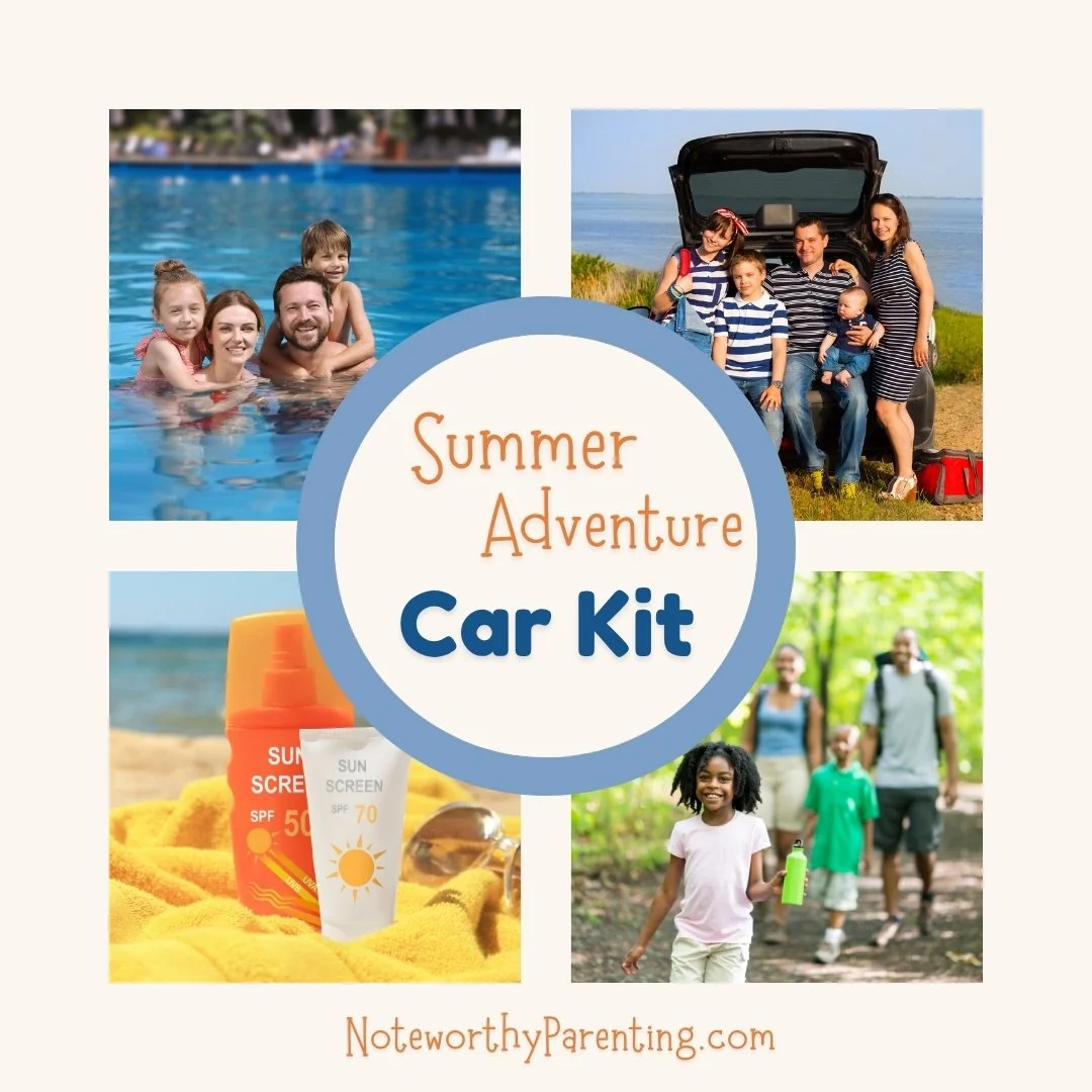 Summer Adventure Car Kit Checklist