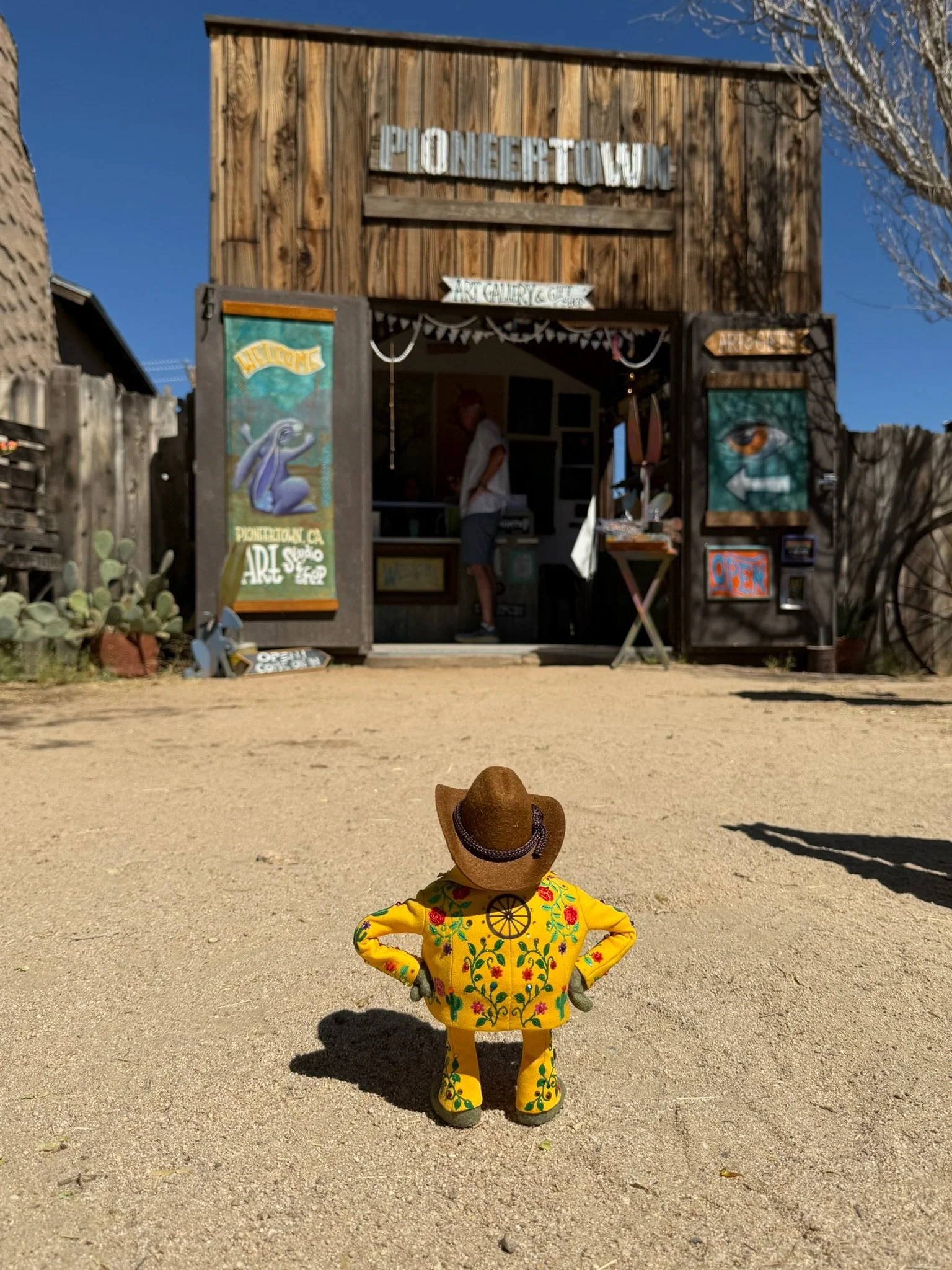 And so the Tiny Inauguration begins...