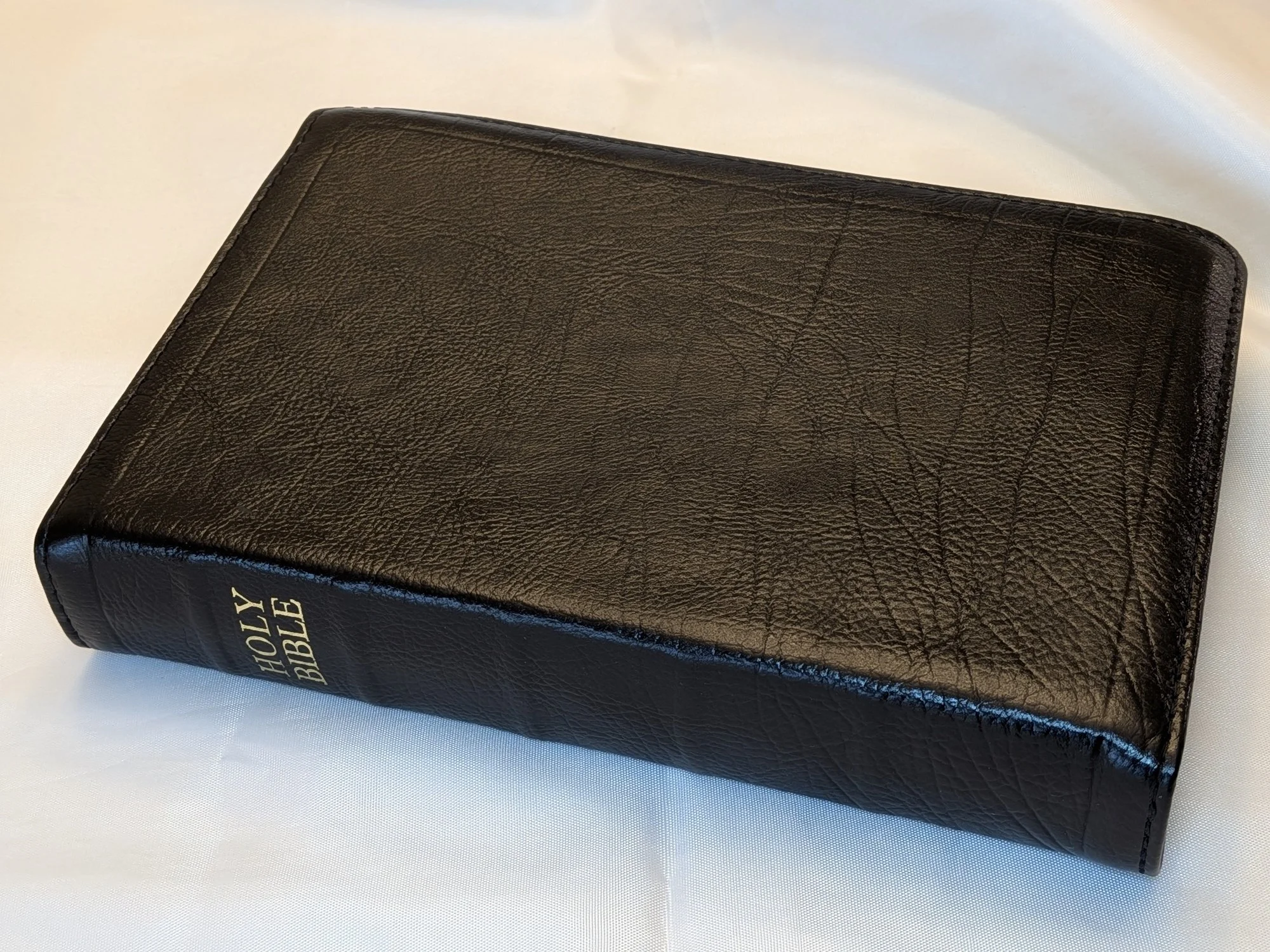 ESV Large Print Value Personal Size, Red Letter Edition Bible - Exclusive Calfskin