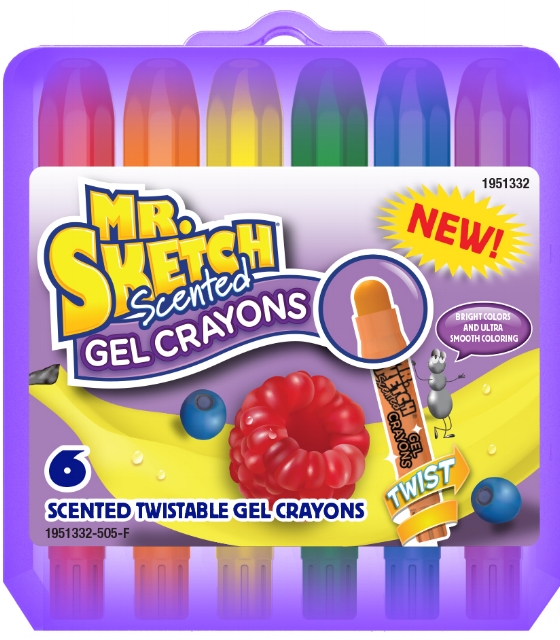 Mr Sketch Scented Twistable Gel Crayons Assorted 6Pack 1951332   Amazonin Home  Kitchen
