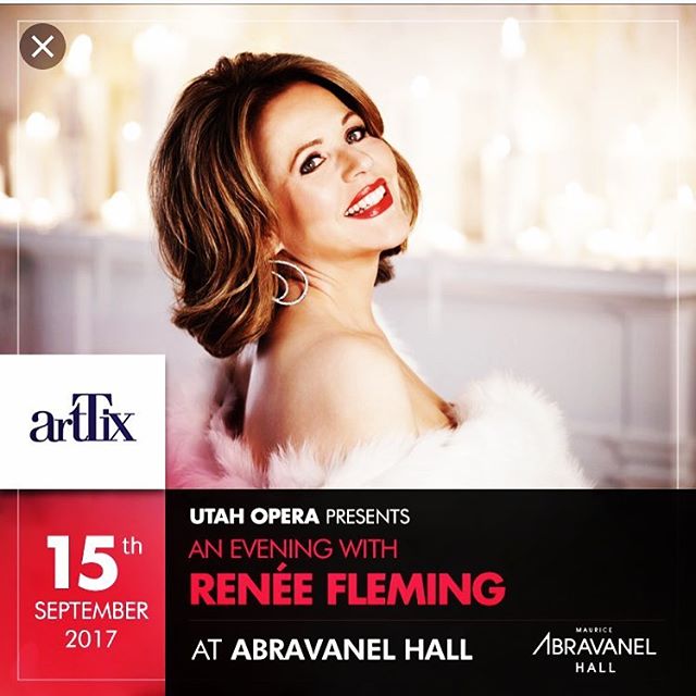 I can't even express how excited I am to be singing in this event with the one and only, Ren&eacute;e Fleming. I've been a huge fan of hers for as long as I can remember and to get to perform alongside her in just a few weeks is a dream come true! Th