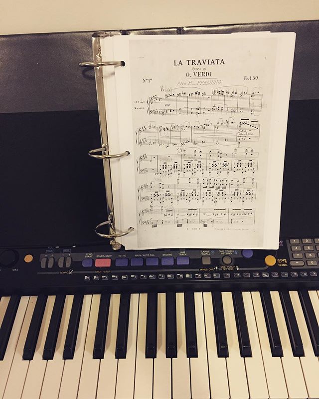 Jumping into #latraviata today! Can't wait to sing the role of Flora and cover the role of Violetta with the Lyrical Opera Theater this Spring! #opera #singer #verdi #italian #flora #violetta #lyricaloperatheater #utah