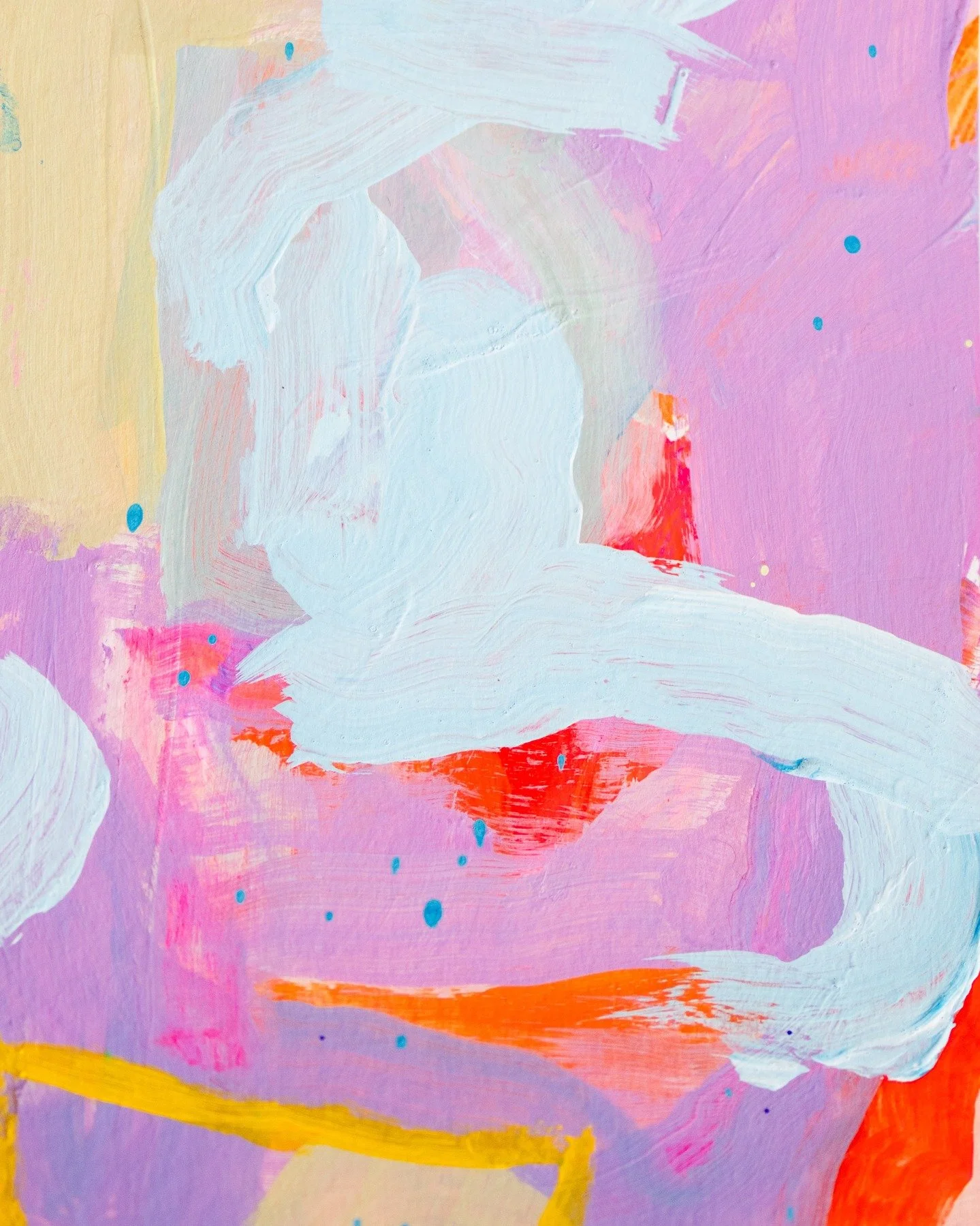 Juicy details from some small works on paper 🍉🍋🦋
.
.
.
.
.
.
.
.
#worksonpaper #abstractonpaper #contemporarypainting #artonpaper #paintingdetail #abstractart #gesturalart #colormehappy #boldandbright #abstractpainting #abstractexpressionism #artl