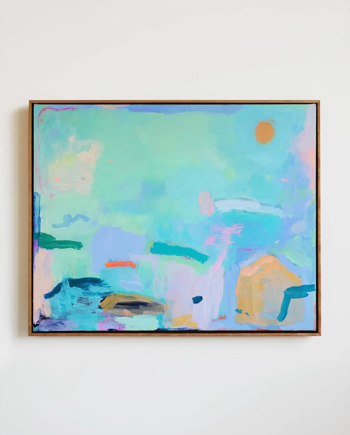 &ldquo;City of Dreams,&rdquo; 2025 &bull; Acrylic on canvas, 30 x 24&rdquo; (sold)

Sharing another one from the archive as I work on a new series! This piece was inspired by the view from my home studio, which overlooks Manhattan&rsquo;s East Side. 