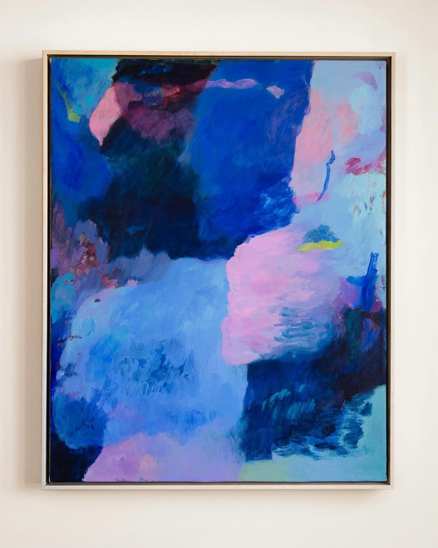 &ldquo;Conversations with the moon&rdquo; &bull; acrylic on canvas, 24 x 30&rdquo; [available]

I painted this piece earlier in the summer, during a period when I spent a lot of time alone with my thoughts. What does it make you feel? 🌑

[slides 2 &