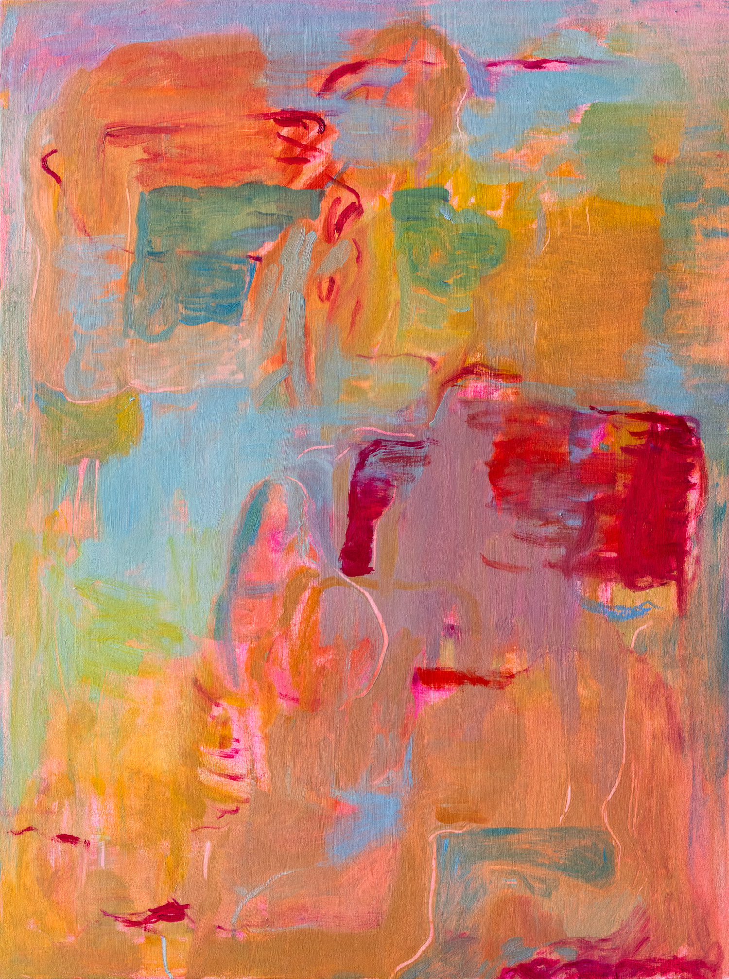  Make me forget myself , 2026
 Oil on canvas, 30 x 40 in.