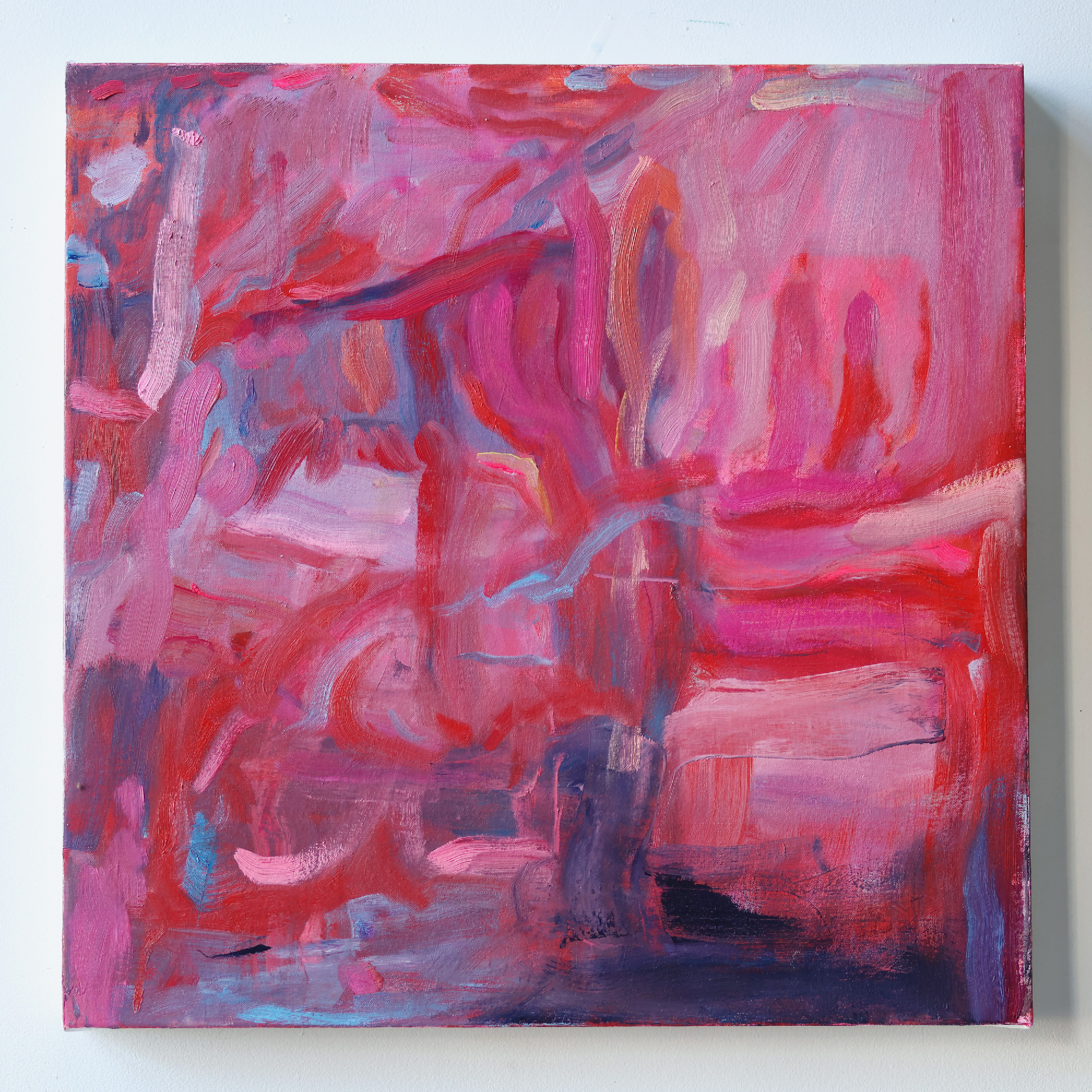  Jam pot,  2026
 Acrylic and oil on canvas, 24 x 24 in.
