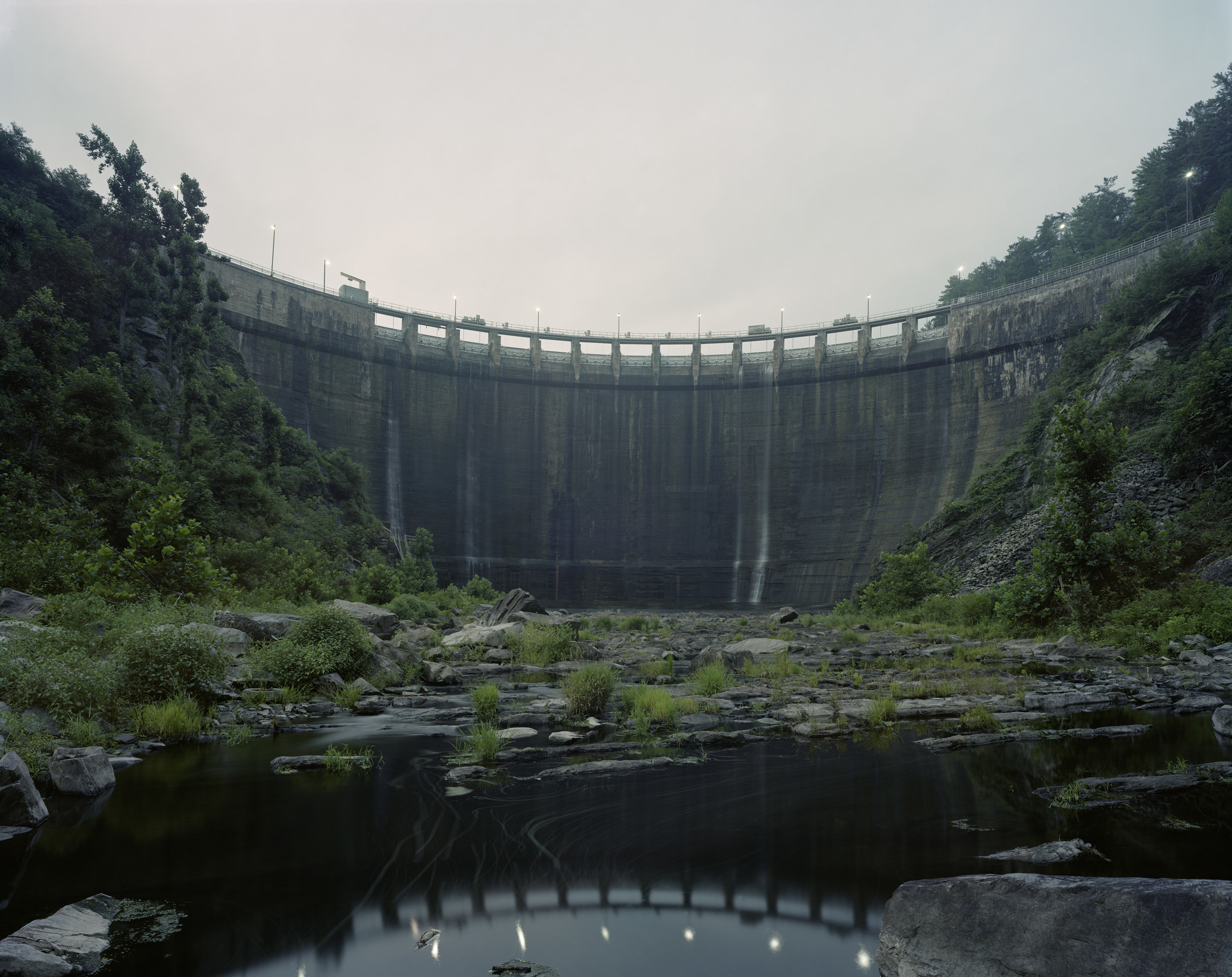 Walters Dam, North Carolina 2010 Archival pigment print, 40" x 50" (102 cm x 127 cm) Edition 1/7: $2.300 (sold), 2/7: $4.600