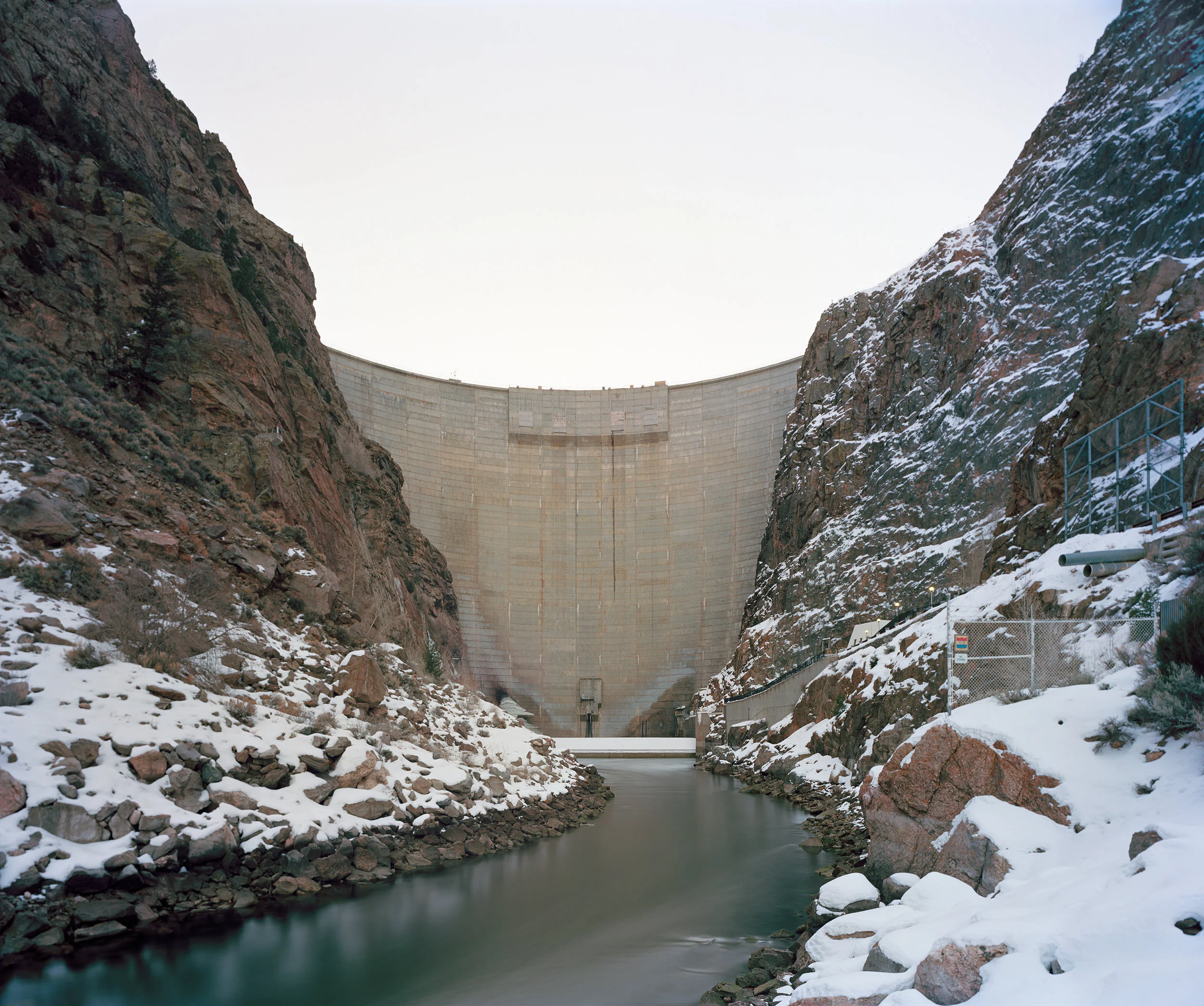 Morrow Point Dam, Colorado 2014 Archival pigment print, 40" x 50" (102 cm x 127 cm) Edition 1/7: $2.300
