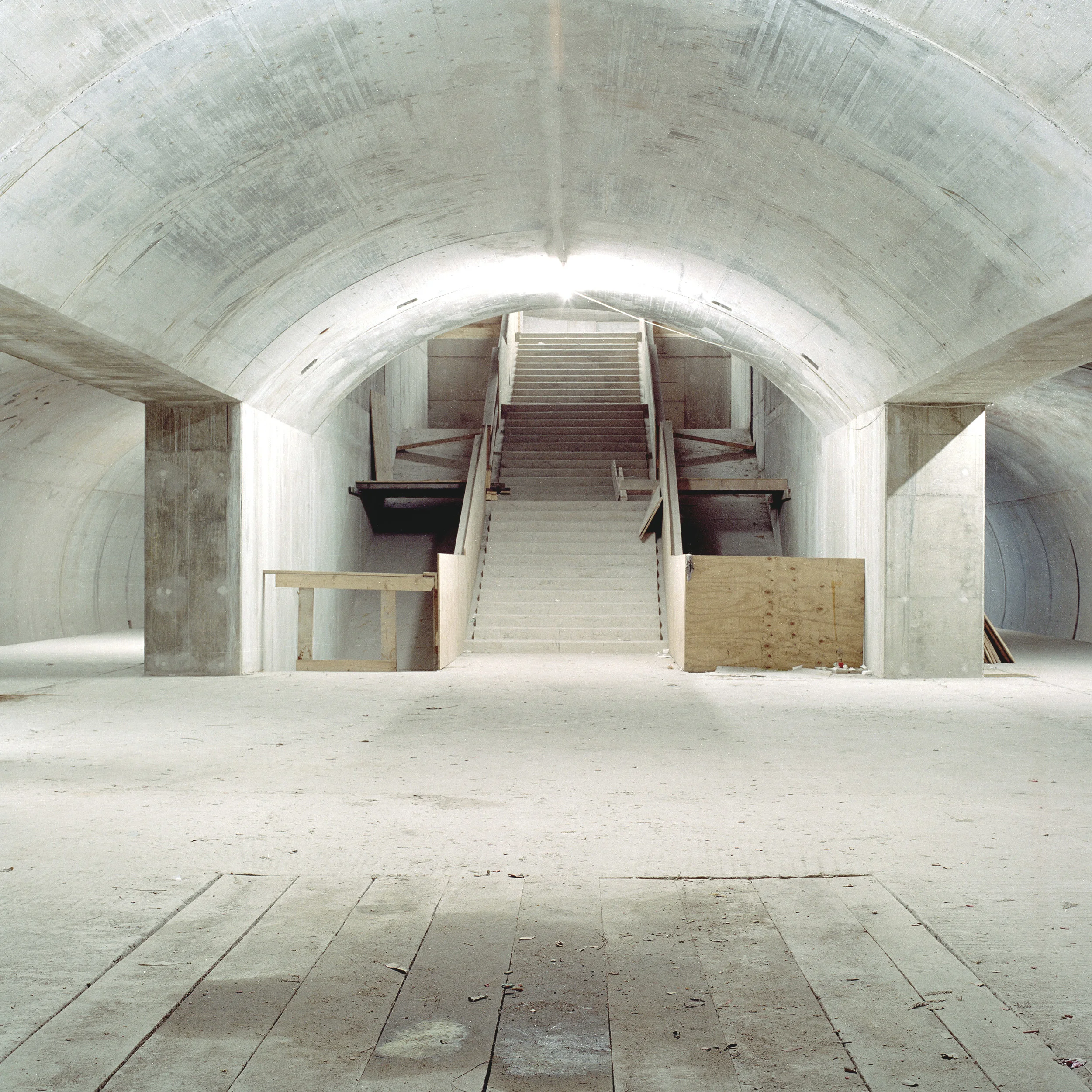 Halle, U-Bahn Haltestelle, Möllerbrücke, Dortmund 1999 16” x 16” (41 cm x 41 cm) RA-4 print Edition 1/6: $300 (sold) 2/6: $600