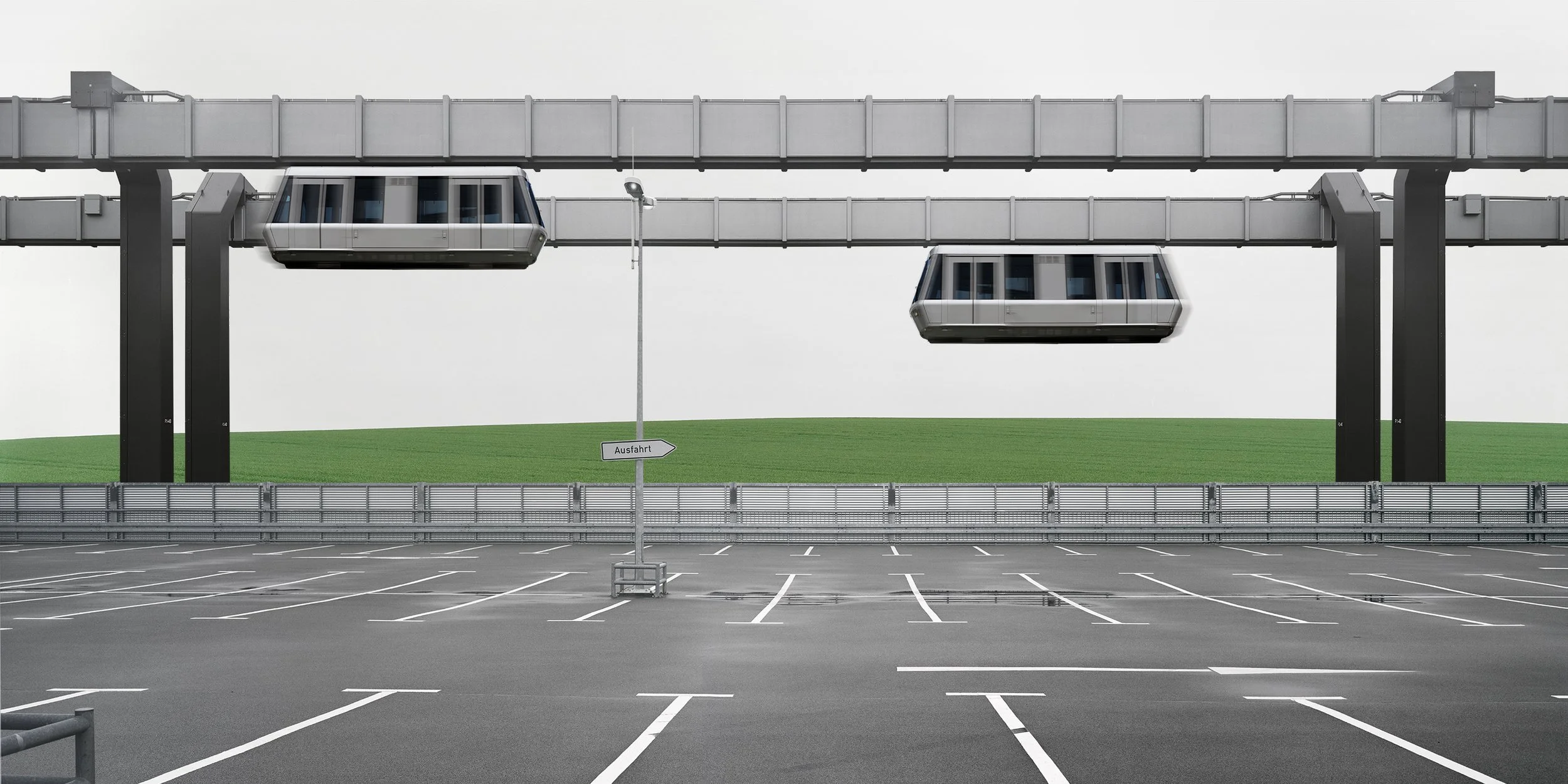   expextations  […] of space   2002    Archival Pigment print, 59” x 118” (150 cm x 300 cm) 