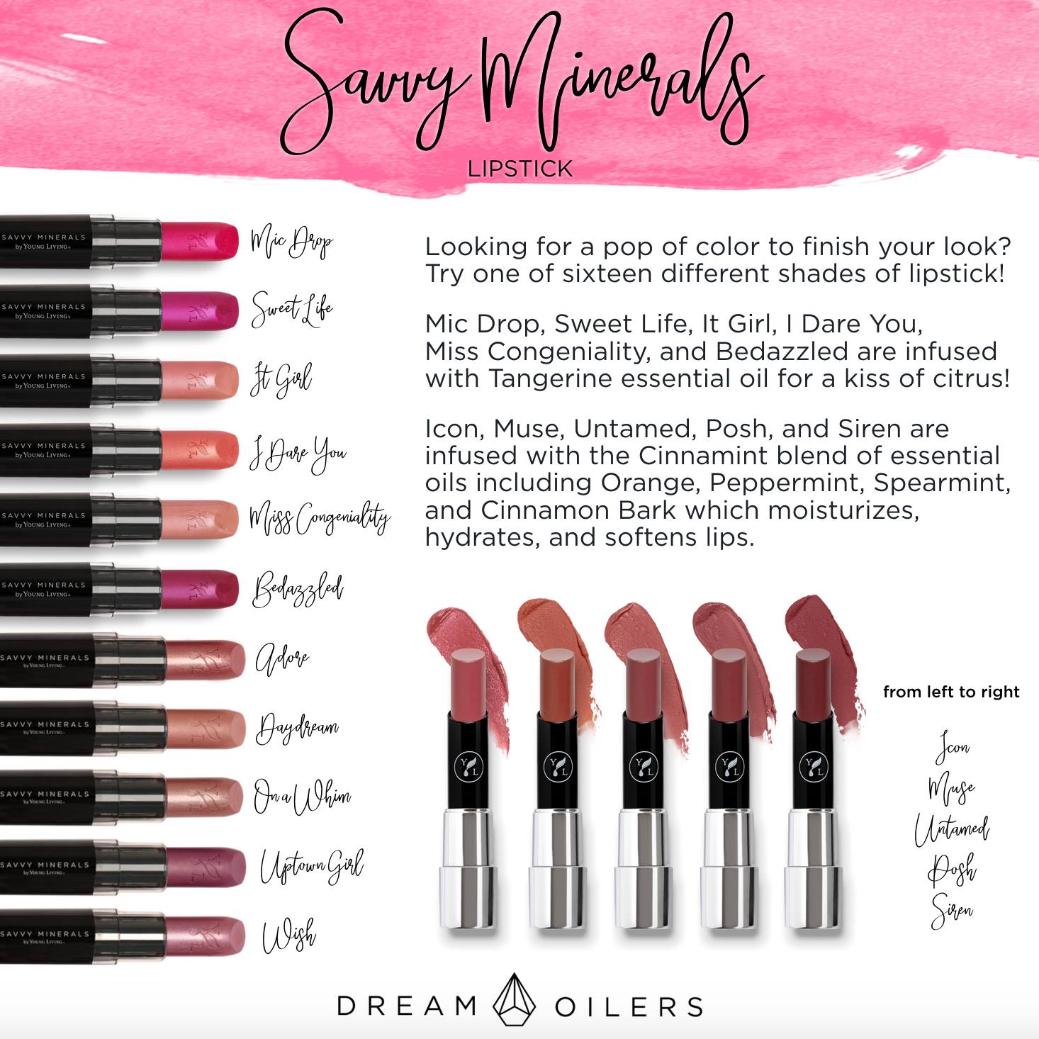 Savvy Minerals Makeup — Dream Oilers