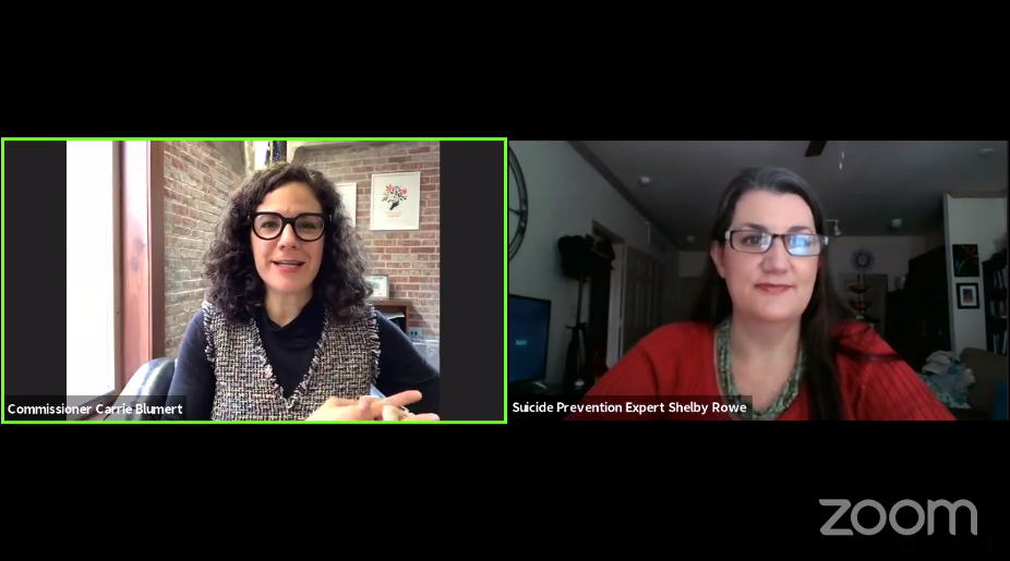 Live with Commissioner Carrie 