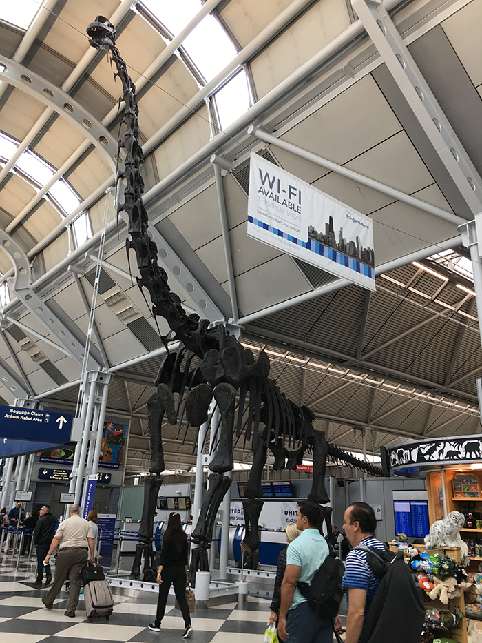 O'Hare Dinosaur