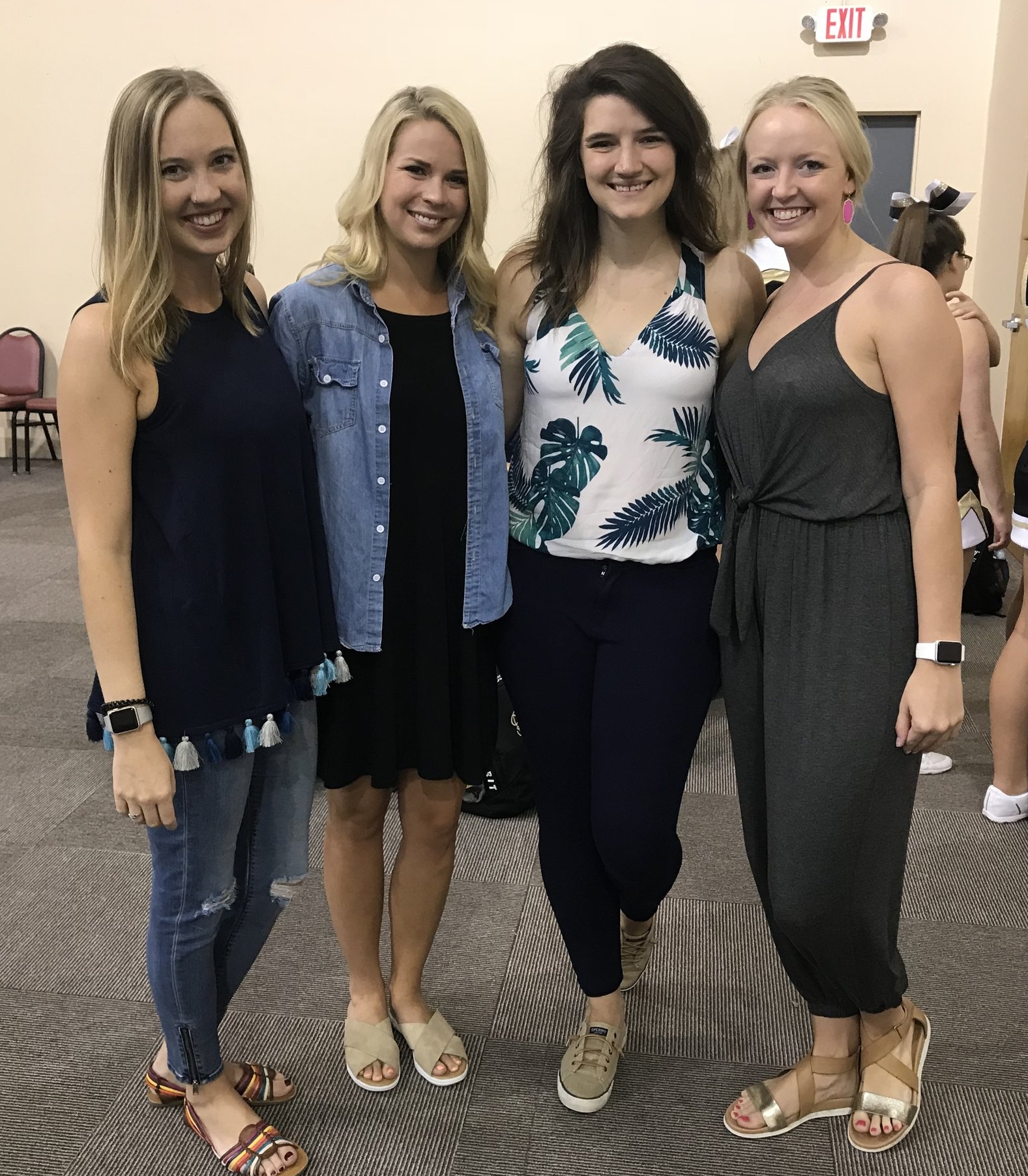Our coaching staff and some of the best women I know.