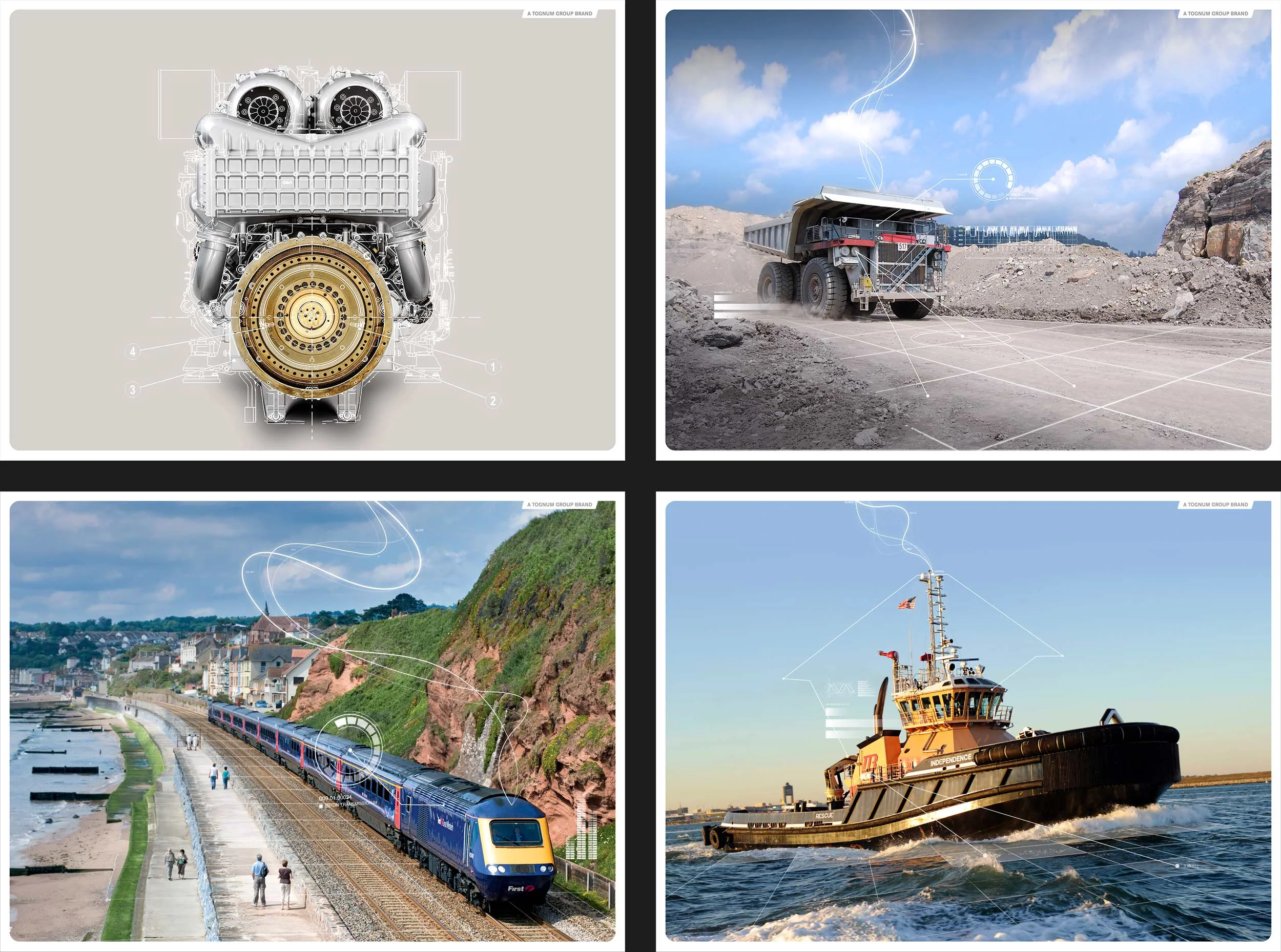 M96 Yacht Engine Ad