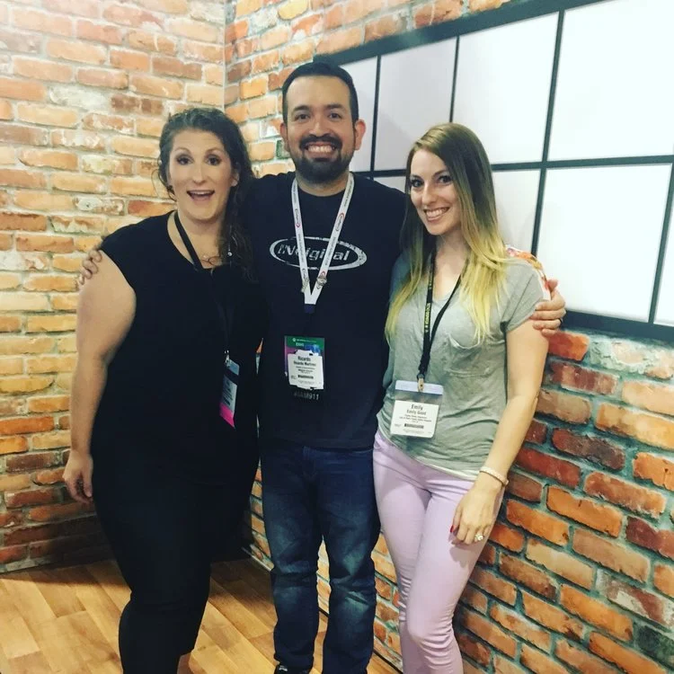 Me, Ricardo, and Emily at the APCO 2018 Convention Expo