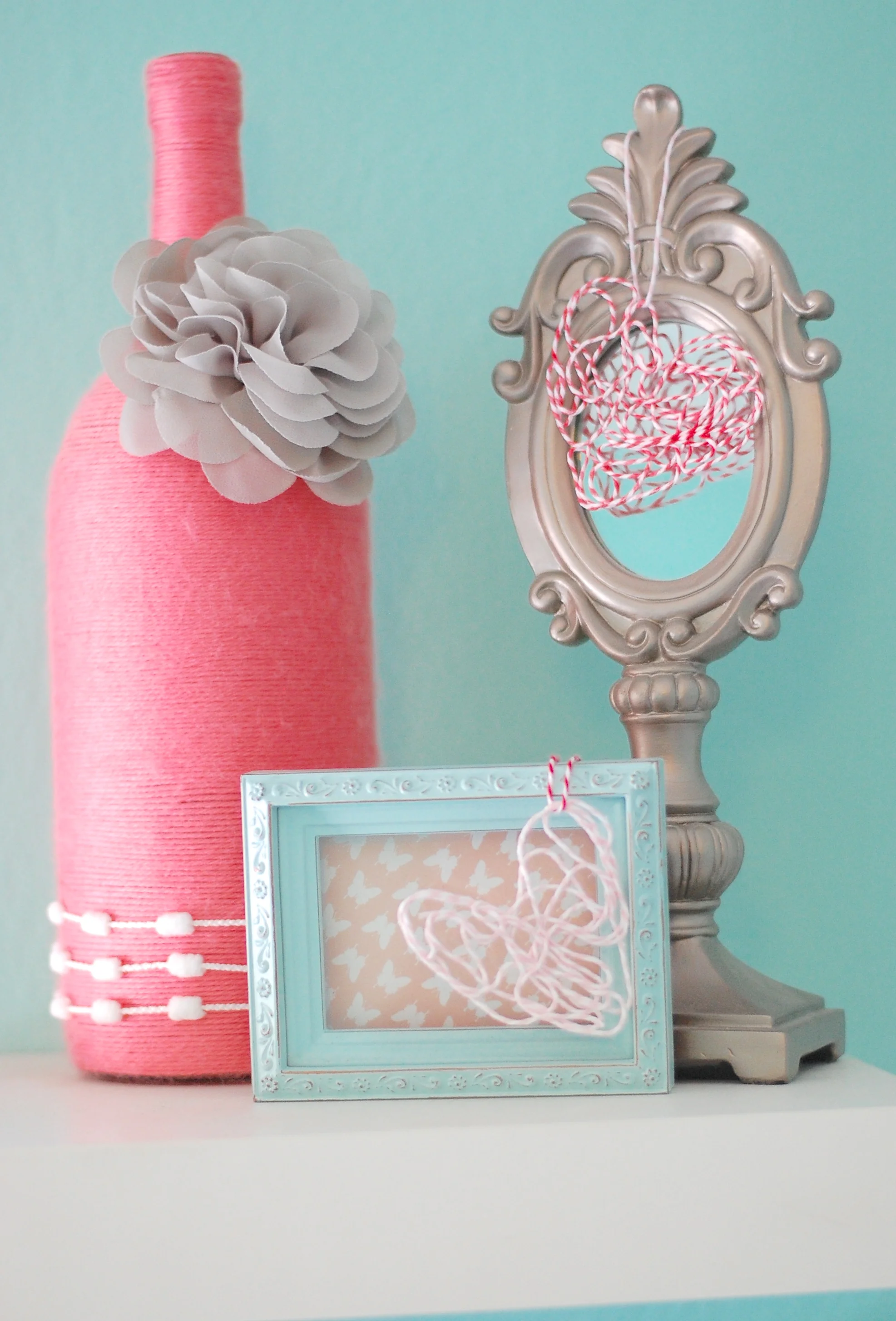 Twine Hearts Art Project