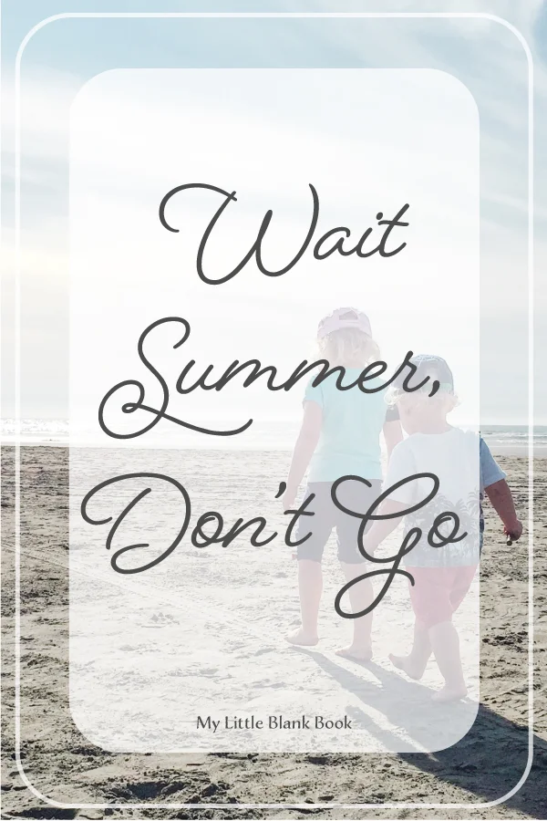 Wait Summer, Don't Go