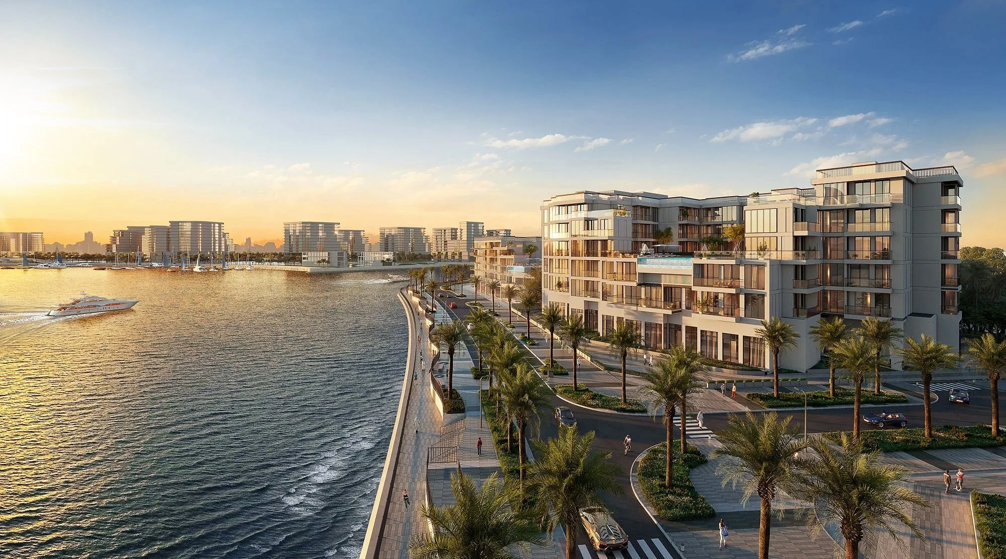 Les Vagues by Elie Saab Doha Qatar luxury branded waterfront residences