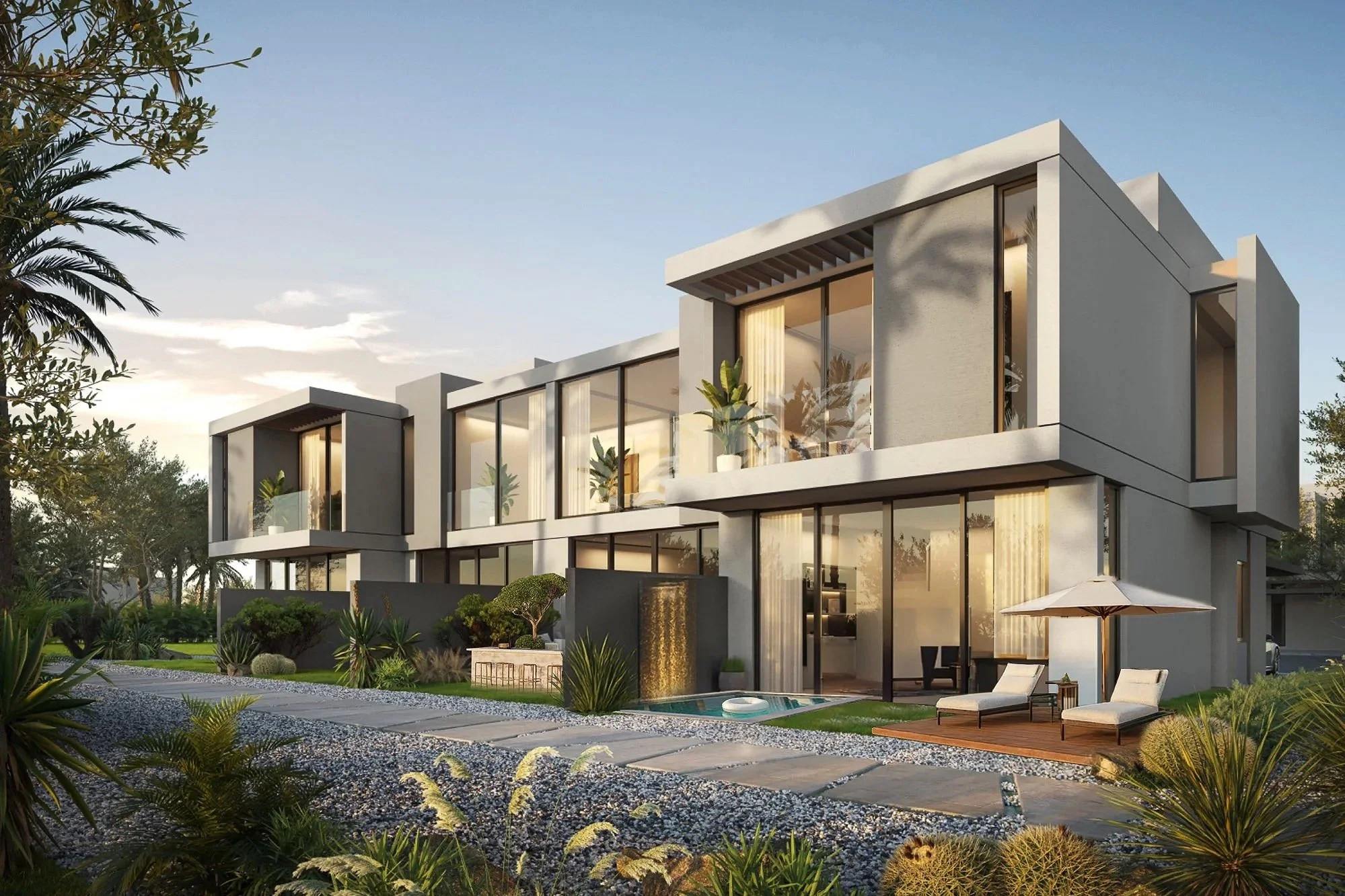Fairway Villas Muscat Oman luxury golf course villas within AIDA master development