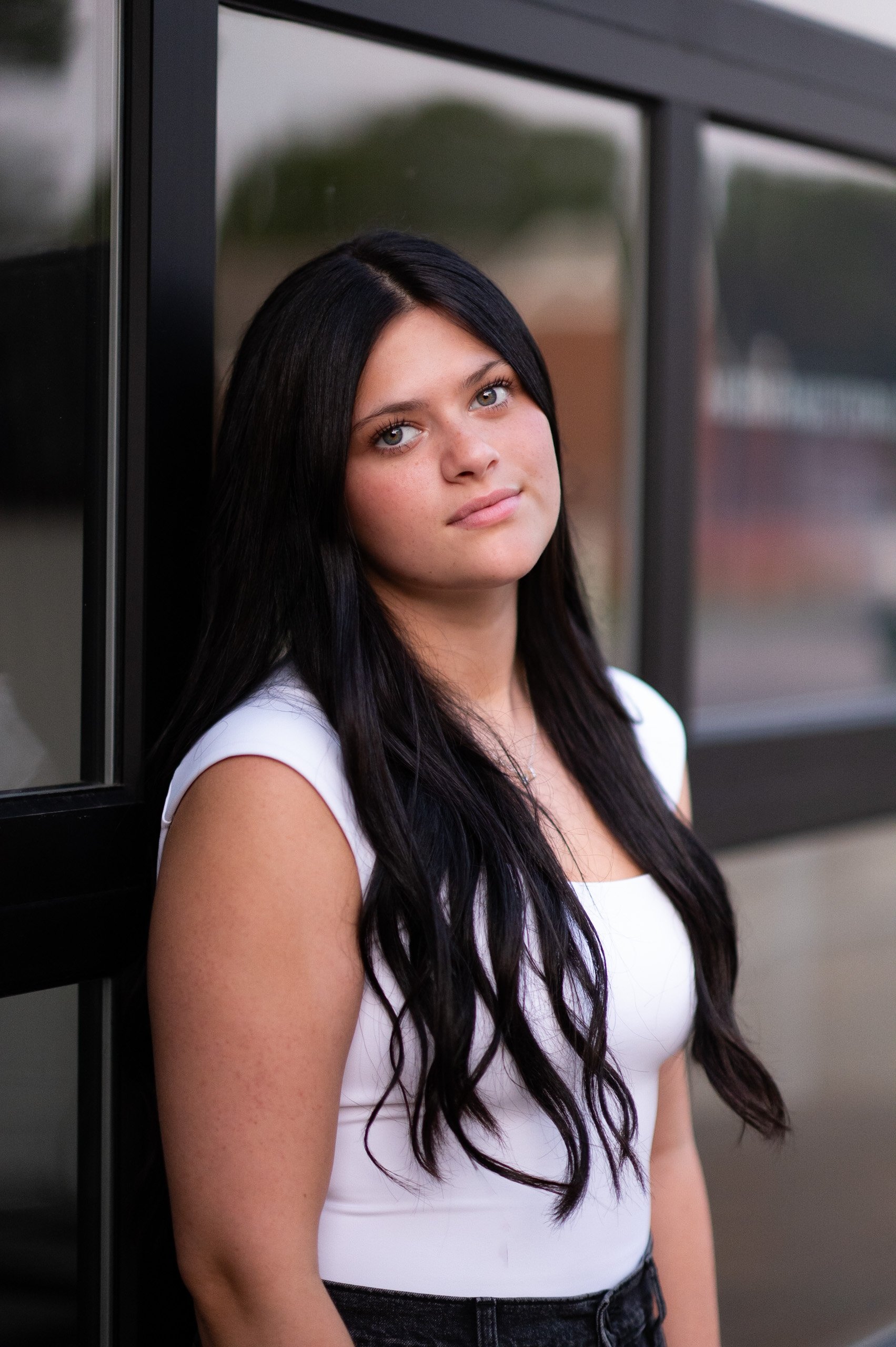 Senior Portrait Session~Avery~Downtown Milford, Michigan 