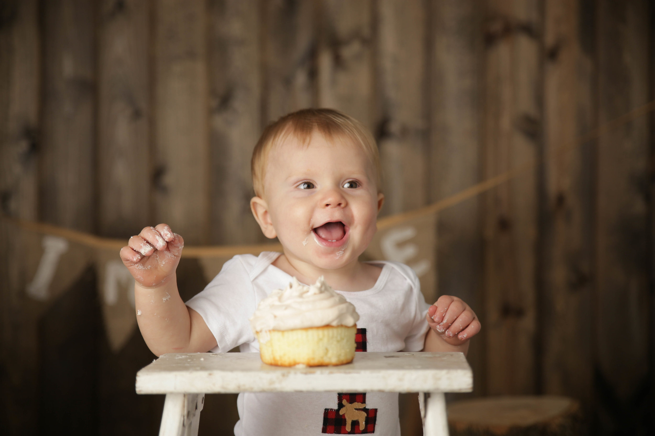 Rustic Cake Smash New Albany, Ohio