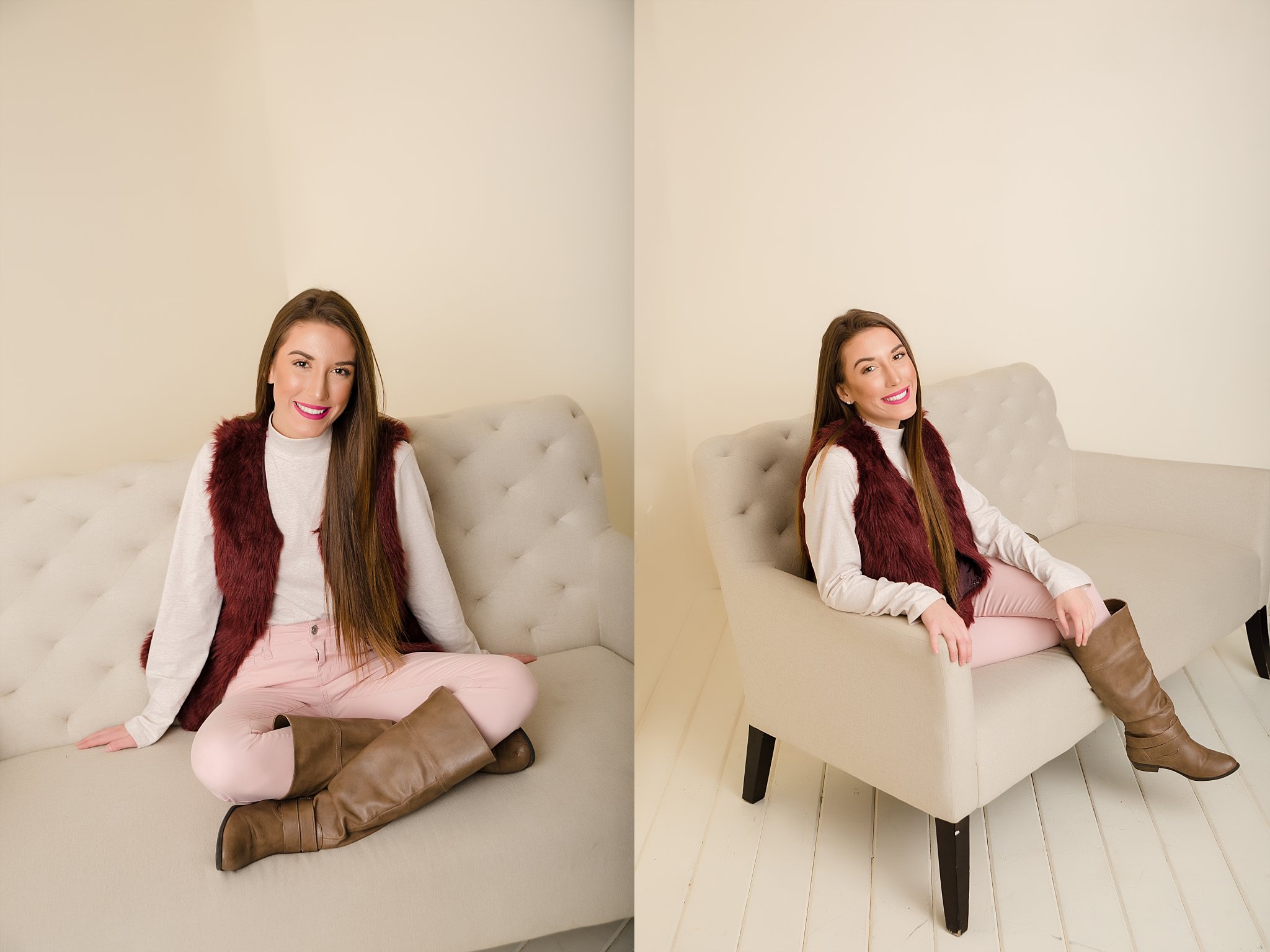 In Studio Senior Photos Columbus, Ohio