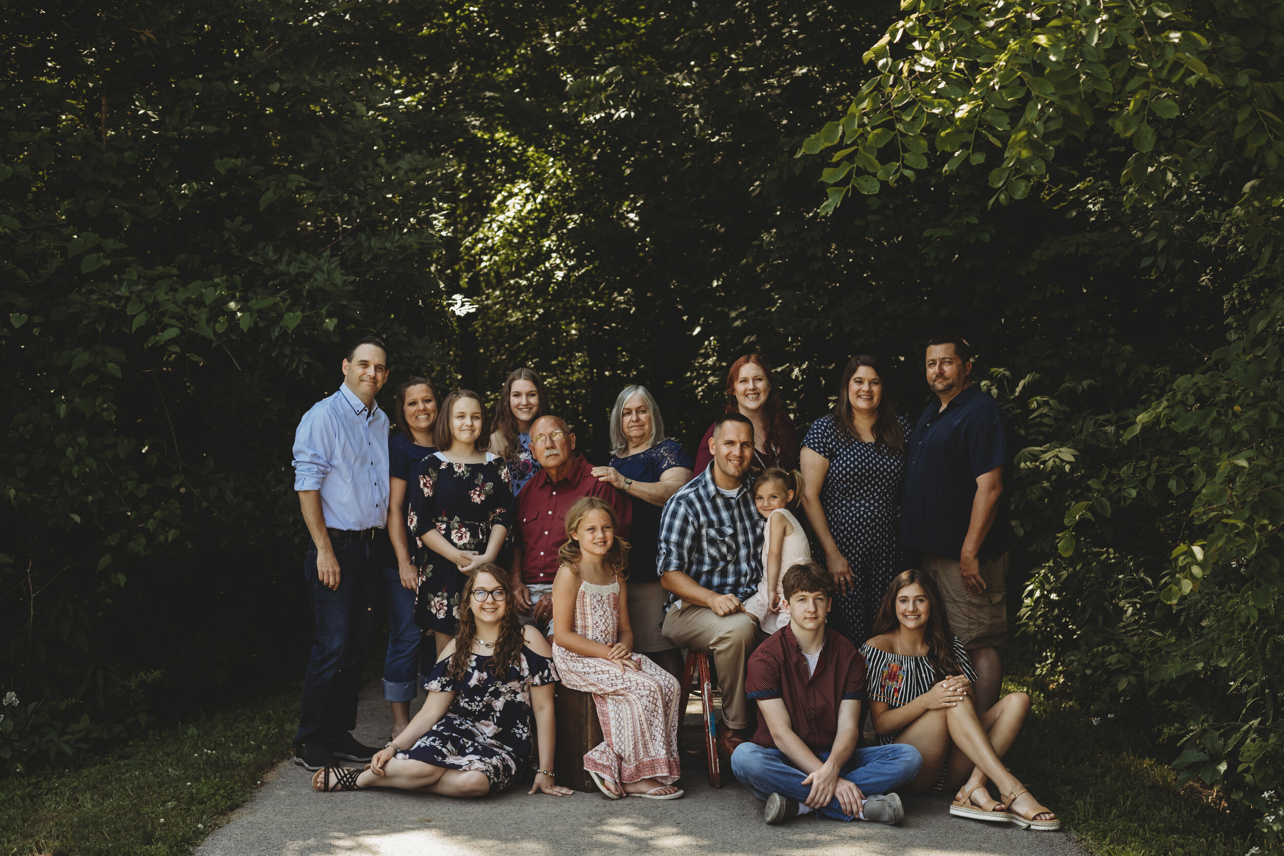 extended family photos, columbus ohio