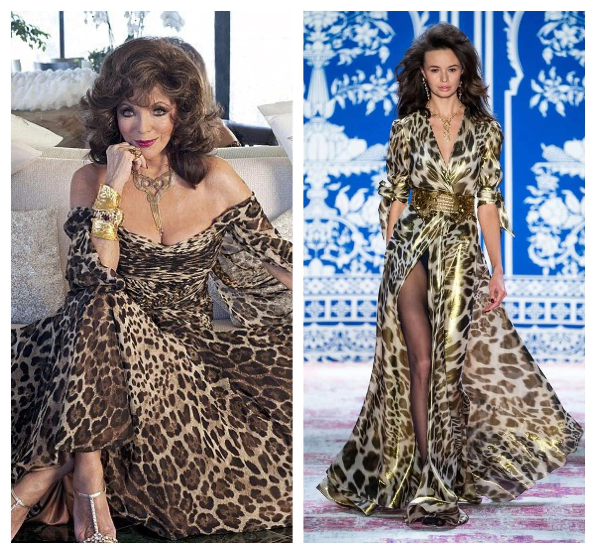 I like big hair and big belts. This Naeem Kham will do just fine.