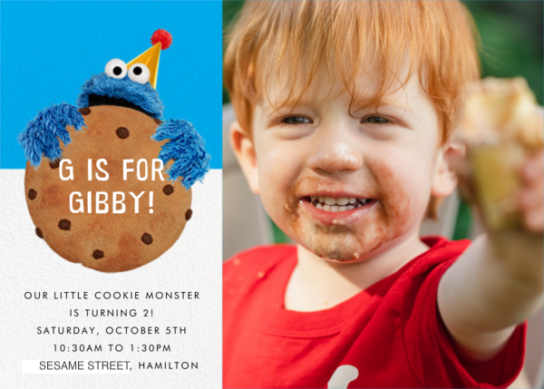 Address has been changed because our kid’s an introvert and does NOT want y’all to crash the party.