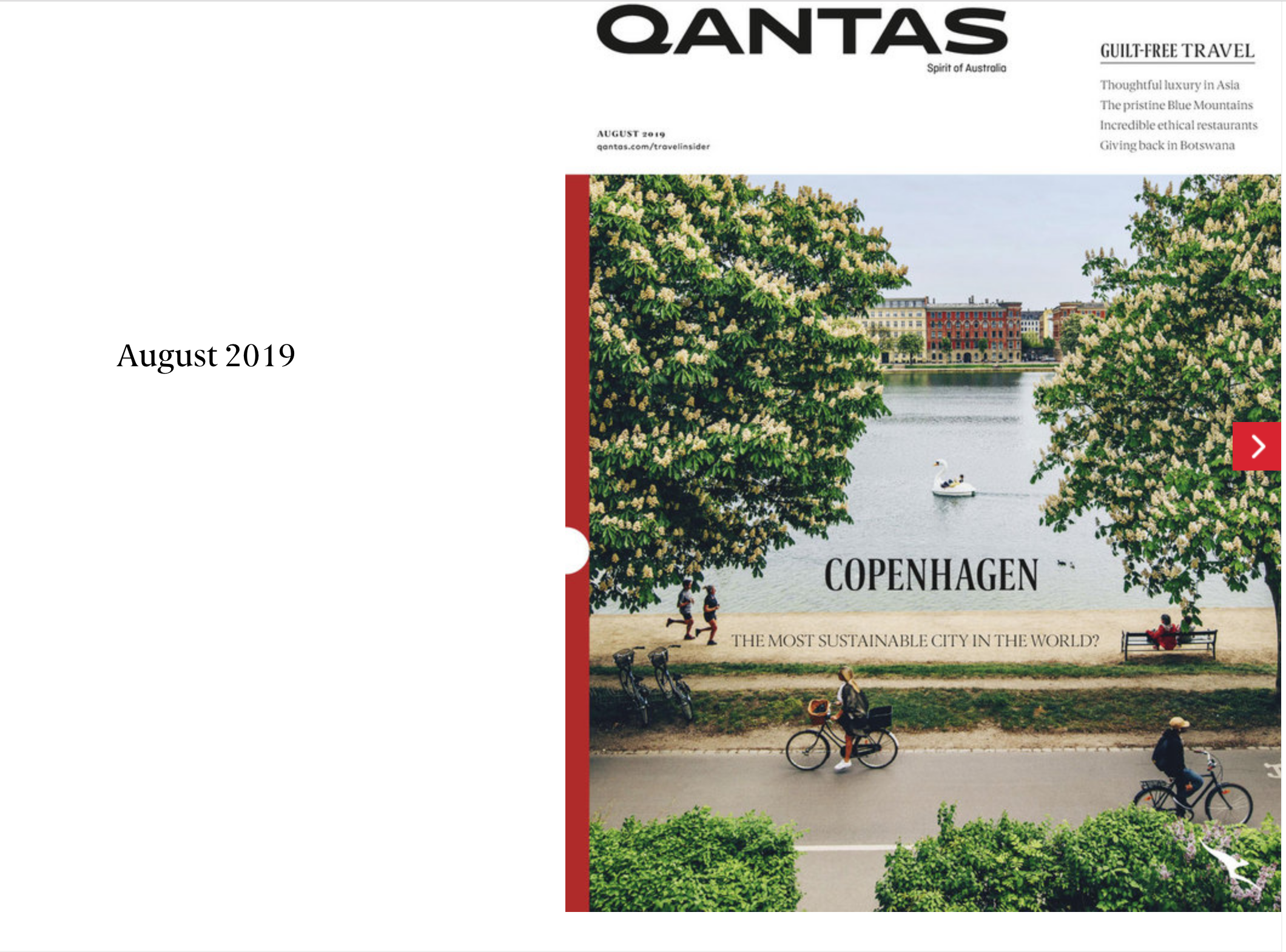 Qantas Magazine - August 2019 |   A weekend in the Whitsundays