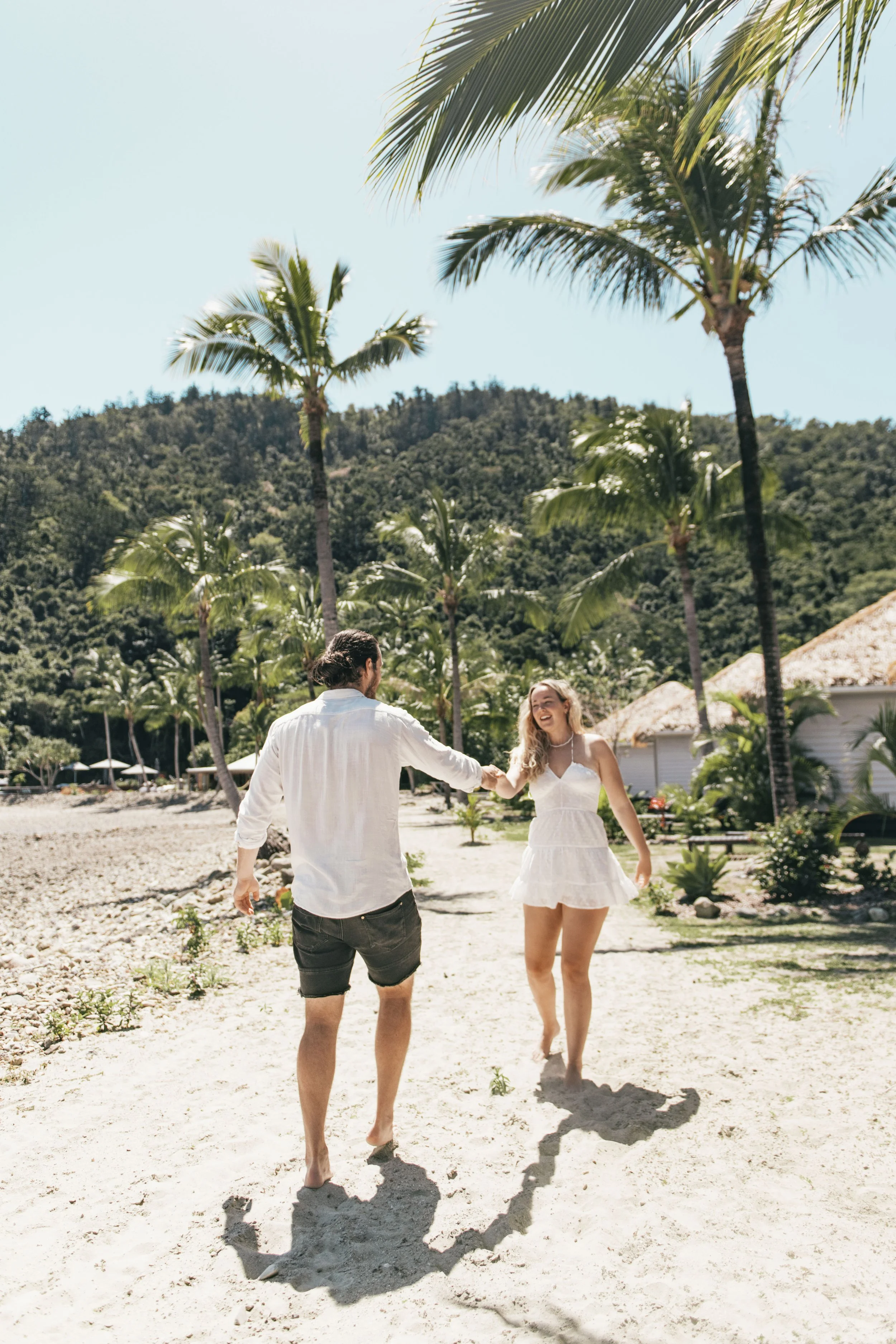 Garden and rainforest views at Elysian Retreat, Long Island honeymoon resort