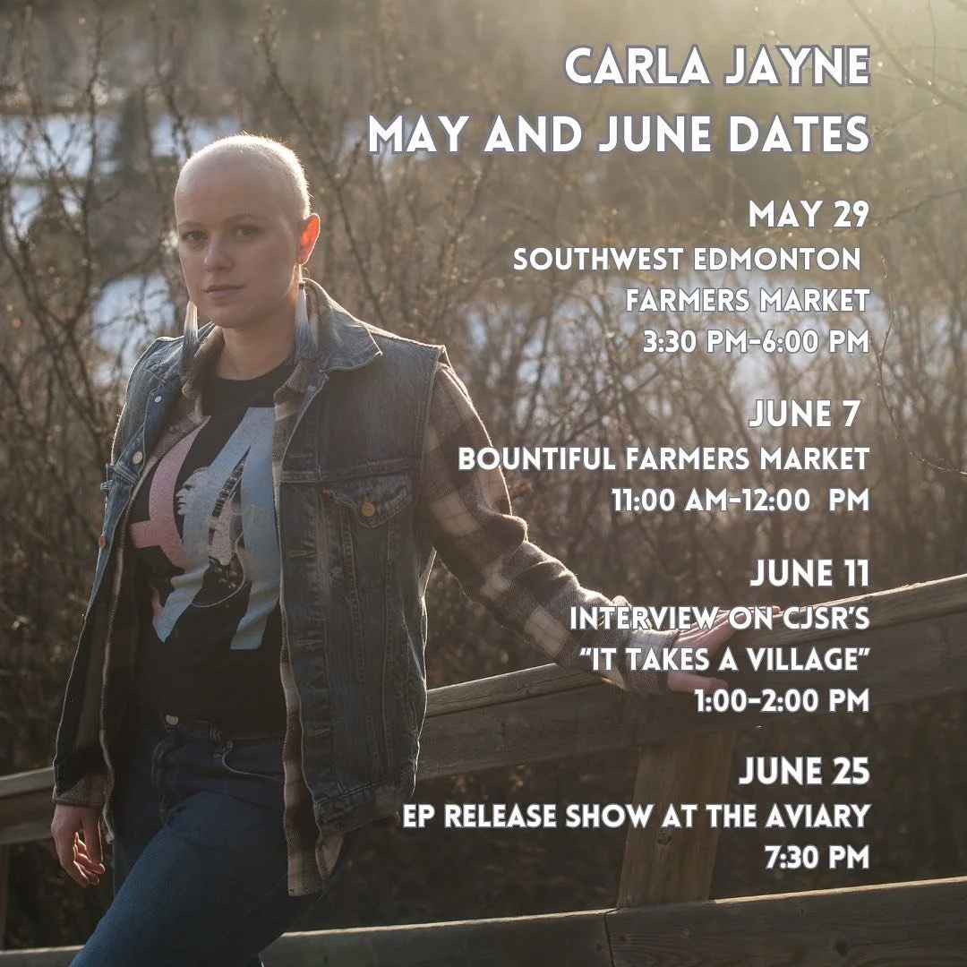 Summer has sprung and June is getting busy! 🍃Here&rsquo;s where you can find me this month ☺️
.
📸: @twintreesphotography 
.
.
.
.
#livemusic #edmontonmusic #yegmusic #yegmusicscene #singersongwriter #originalmusic