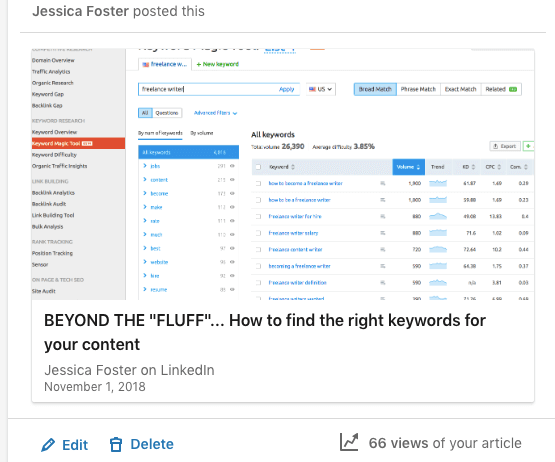 LinkedIn Profile Optimisation