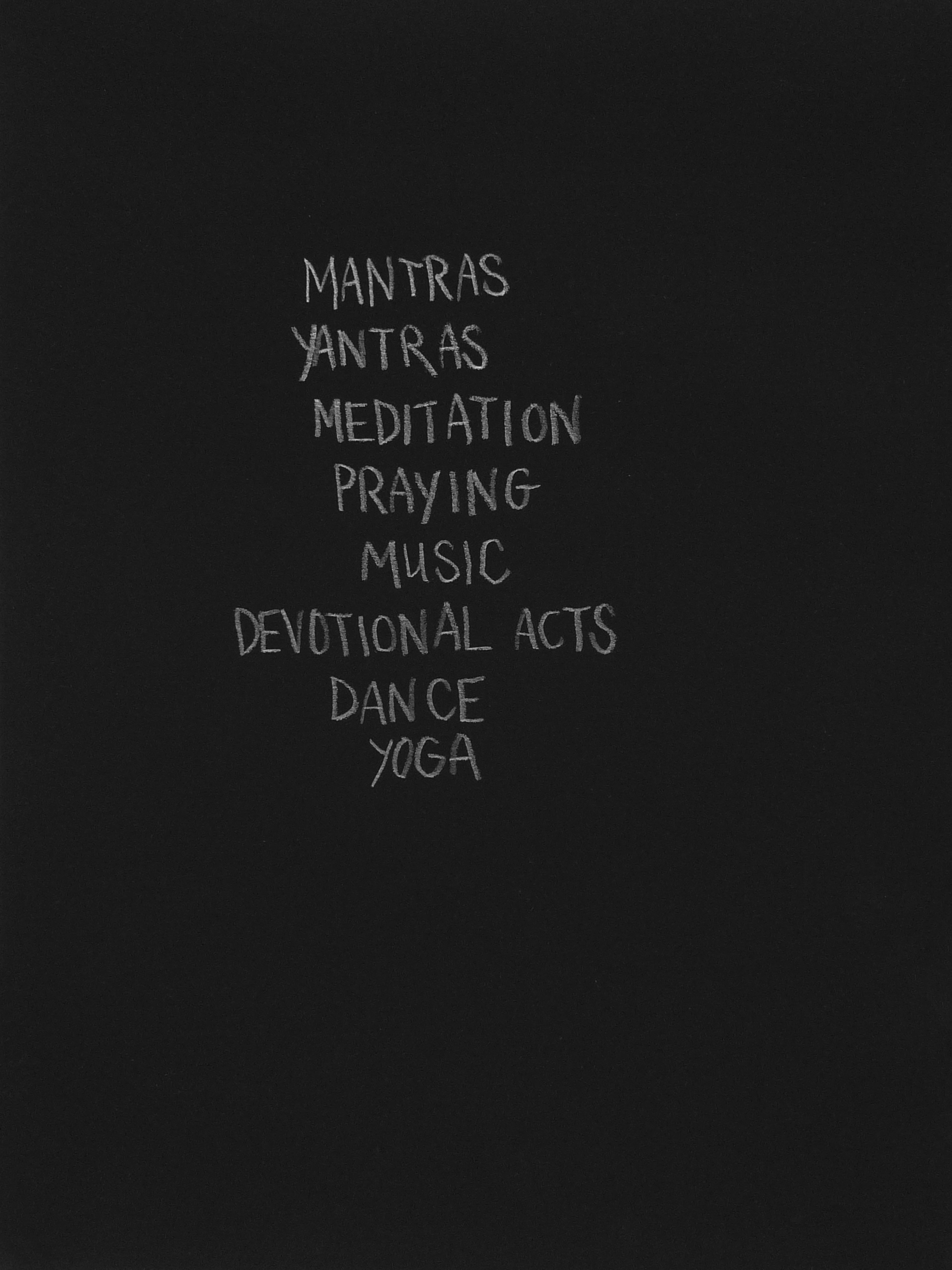 Altered States / Non-Dominant (Partial List III), 2014