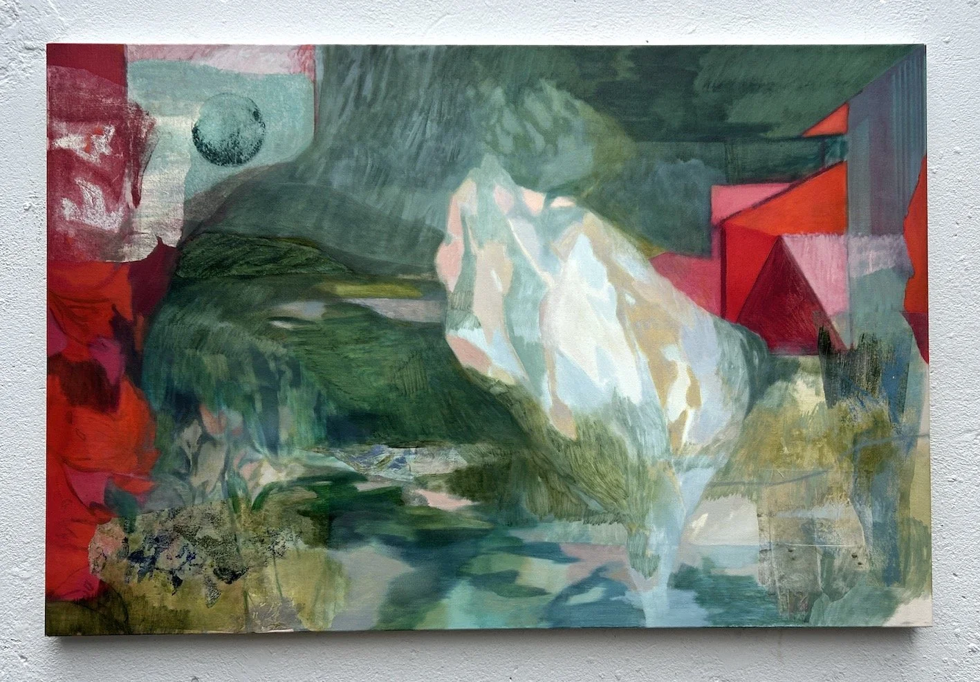 Suth-Seaxe, oil on canvas, 150 x 100cm