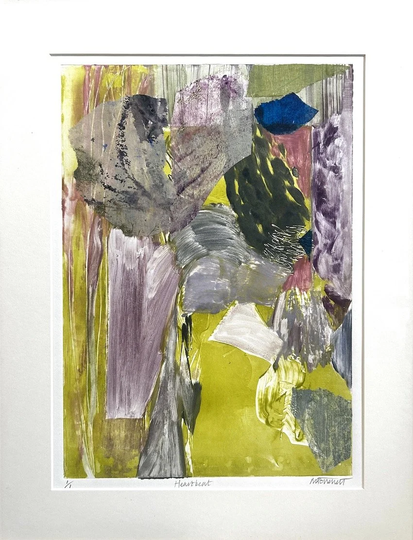 Heartbeat, monotype, 40x55cm