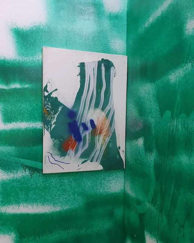 I relish working on large compositions becames it completely consumes me and I have no choise but to be completely present.

#abstract #expressionism #expressionismabstractpainting #denisiacalin #art #green #painting #contemporaryart #instaart #insta