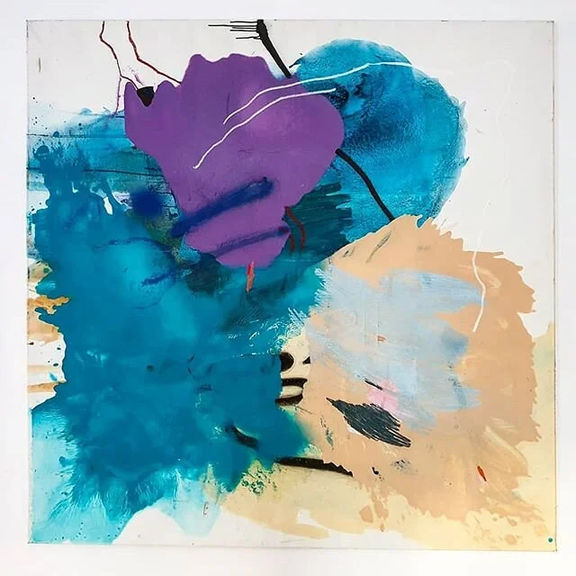 A map to my mind. &quot;Seeing sound&quot;, mixed media on canvas, 150 &times; 150 cm

#synesthesiaart #color #splash #splashcolor #heartbeat #sound #heartbeatsound #contemporaryart #contemporarypainting #contemporaryartist #curator #expressionismabs