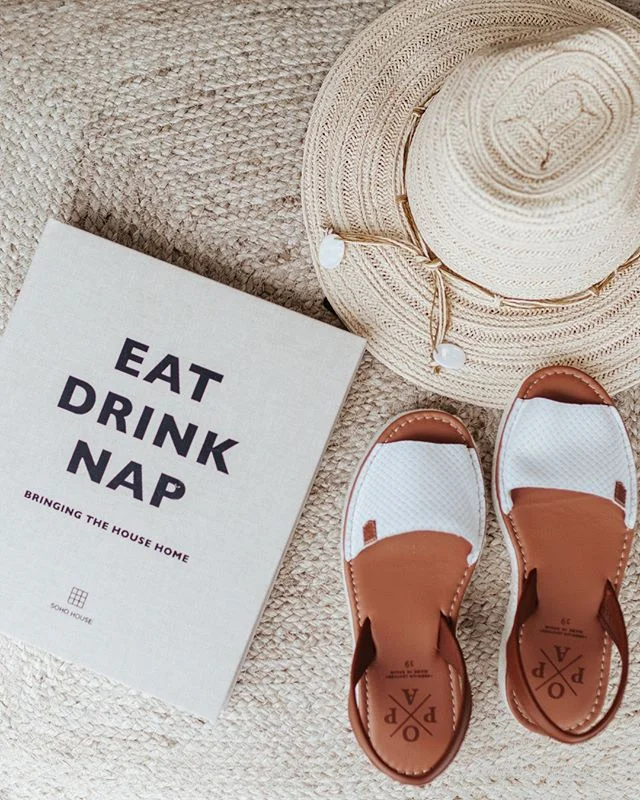 We have all your spring essentials sorted, from sun hats to handmade Minorcan sandals along with all your weekend reads ✌️