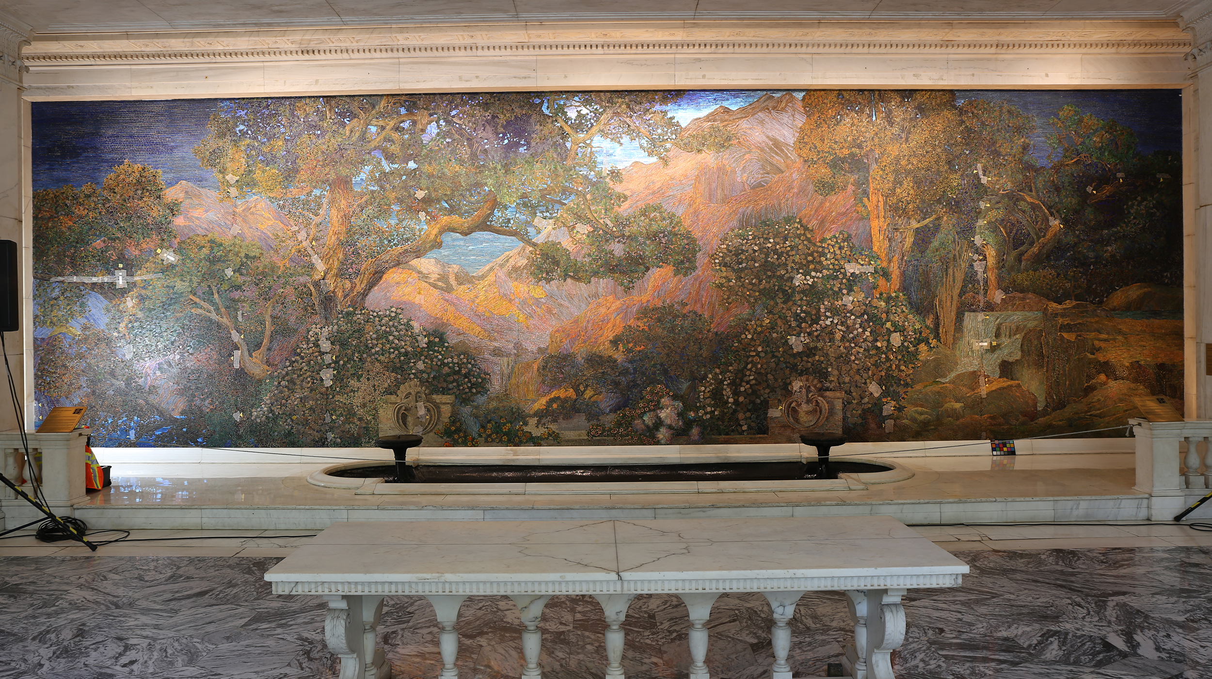 The Dream Garden, Maxfield Parrish & Louis C. Tiffany