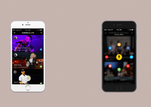 Charged.fm The Mobile App